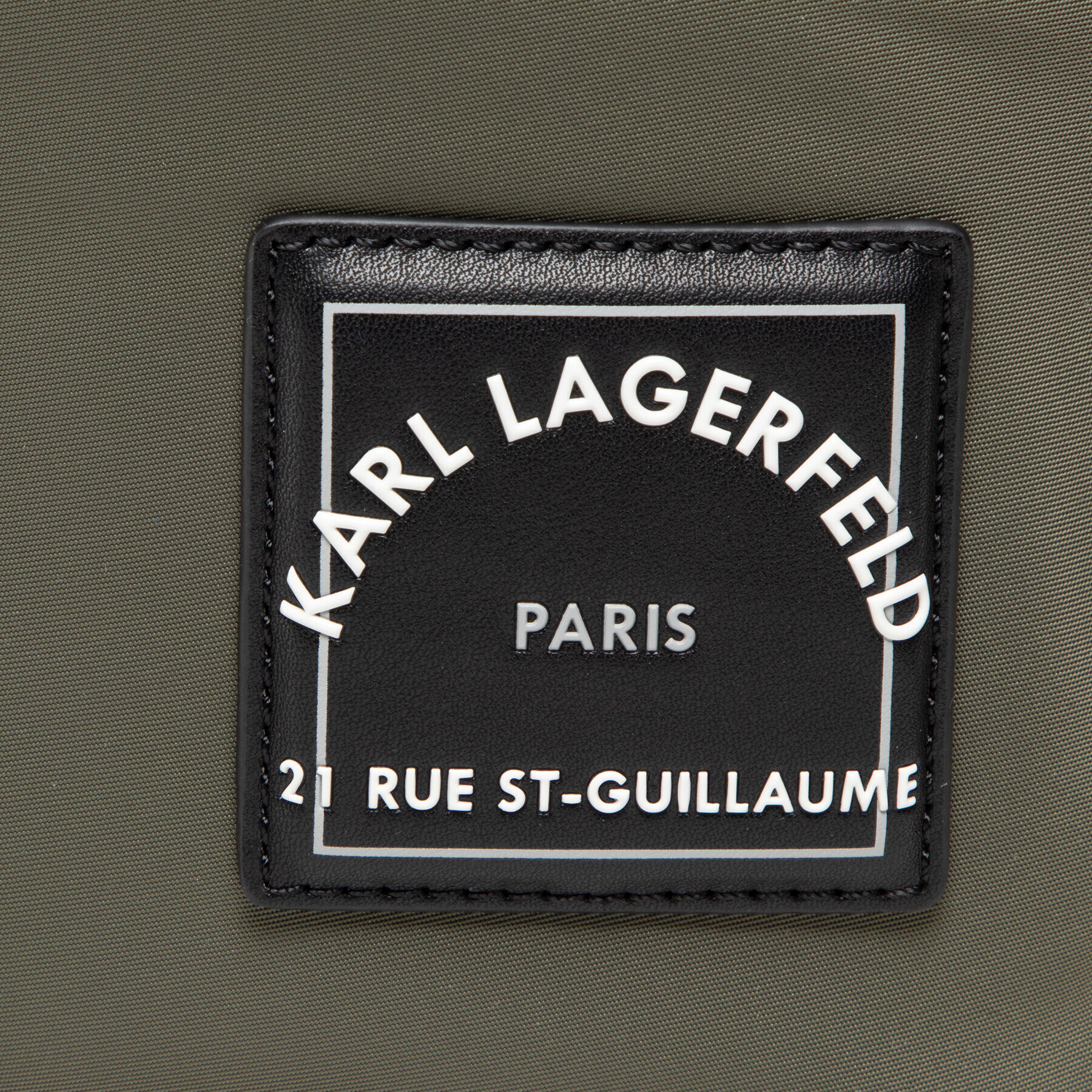 KARL LAGERFELD Мъжка чантичка 221M3076 Зелен - Pepit.bg