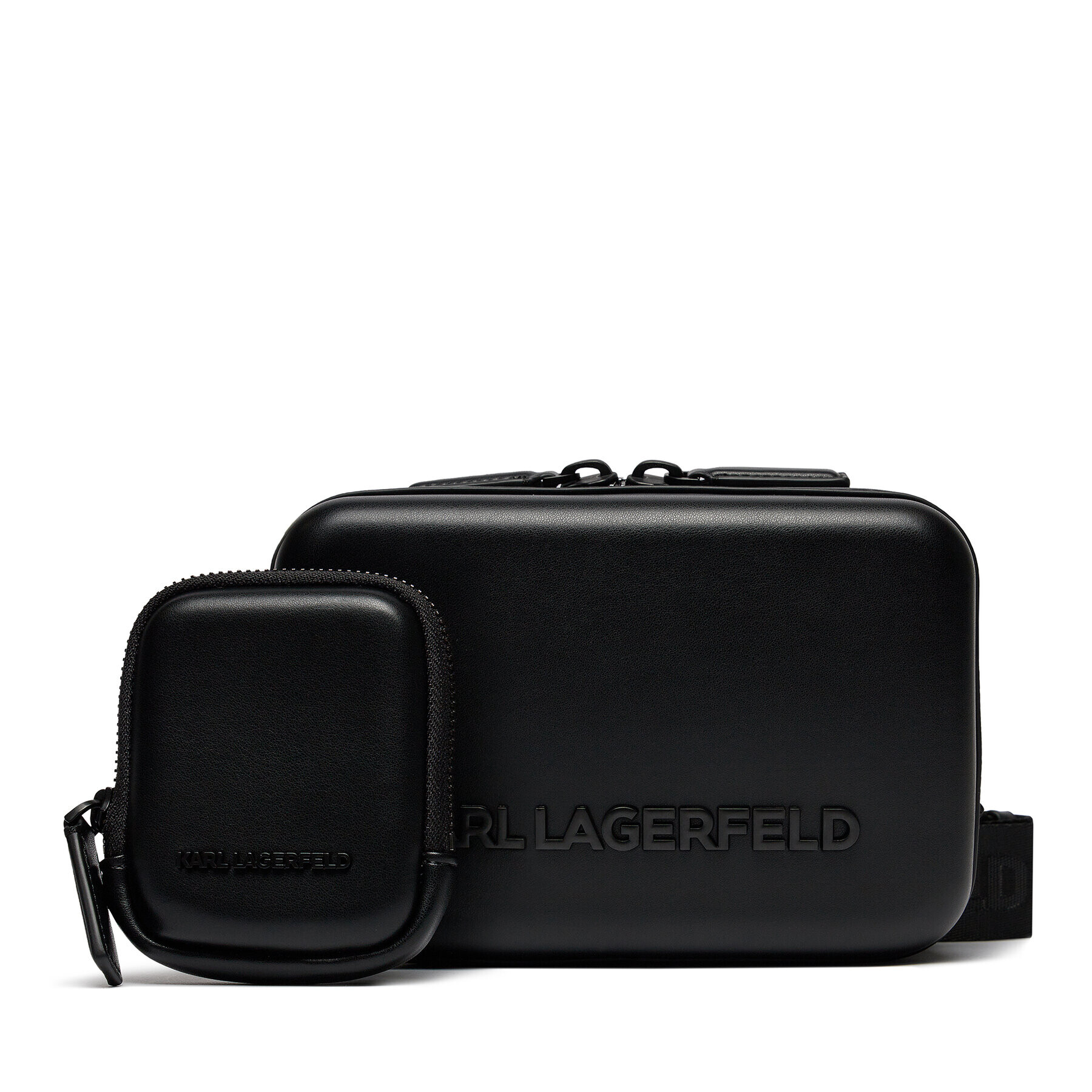KARL LAGERFELD Мъжка чантичка 240M3066 Черен - Pepit.bg