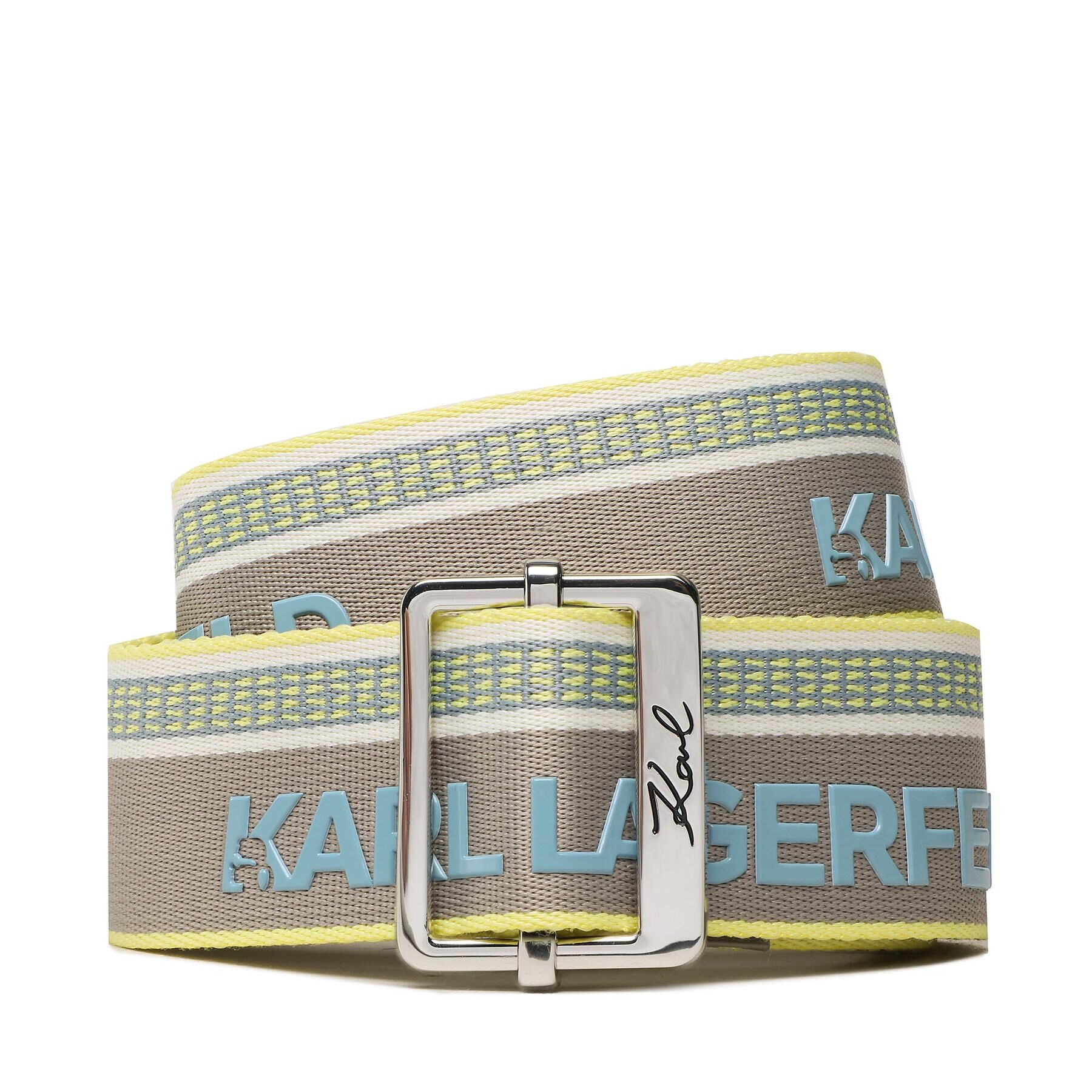 KARL LAGERFELD Мъжки колан 221W3154 Сив - Pepit.bg