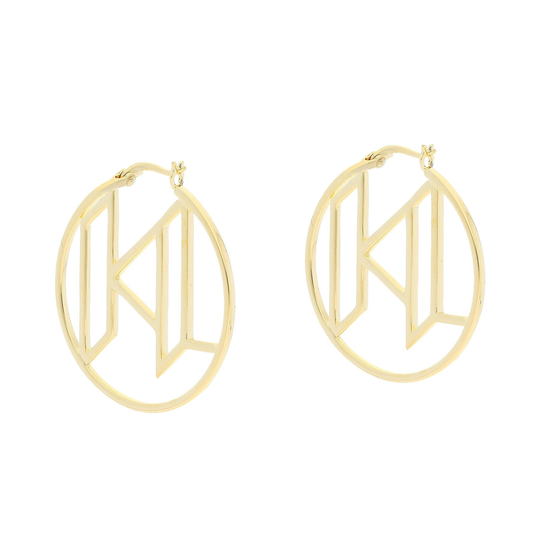 KARL LAGERFELD Обици 226W3952 Златист - Pepit.bg