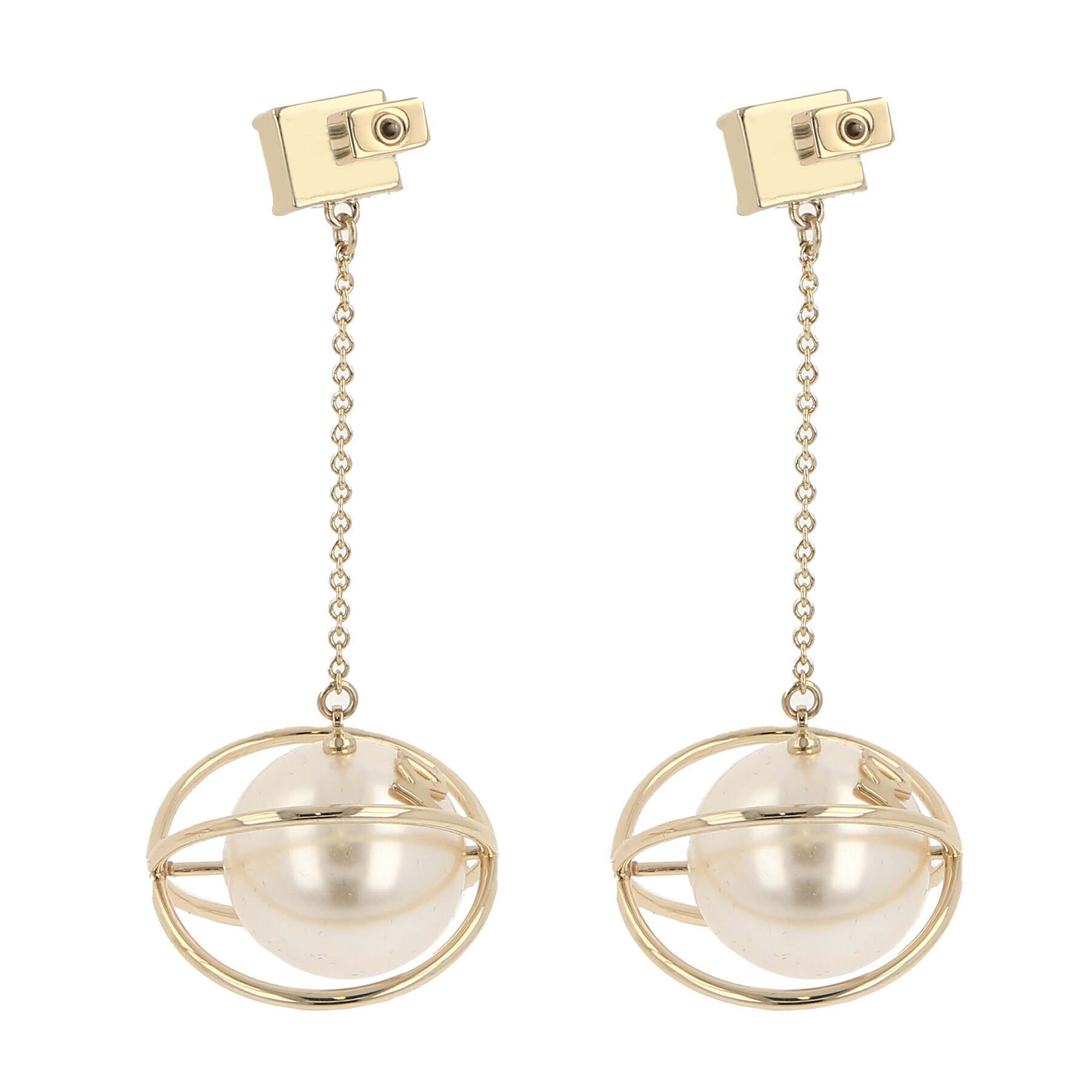 KARL LAGERFELD Обици 230W3911 Златист - Pepit.bg