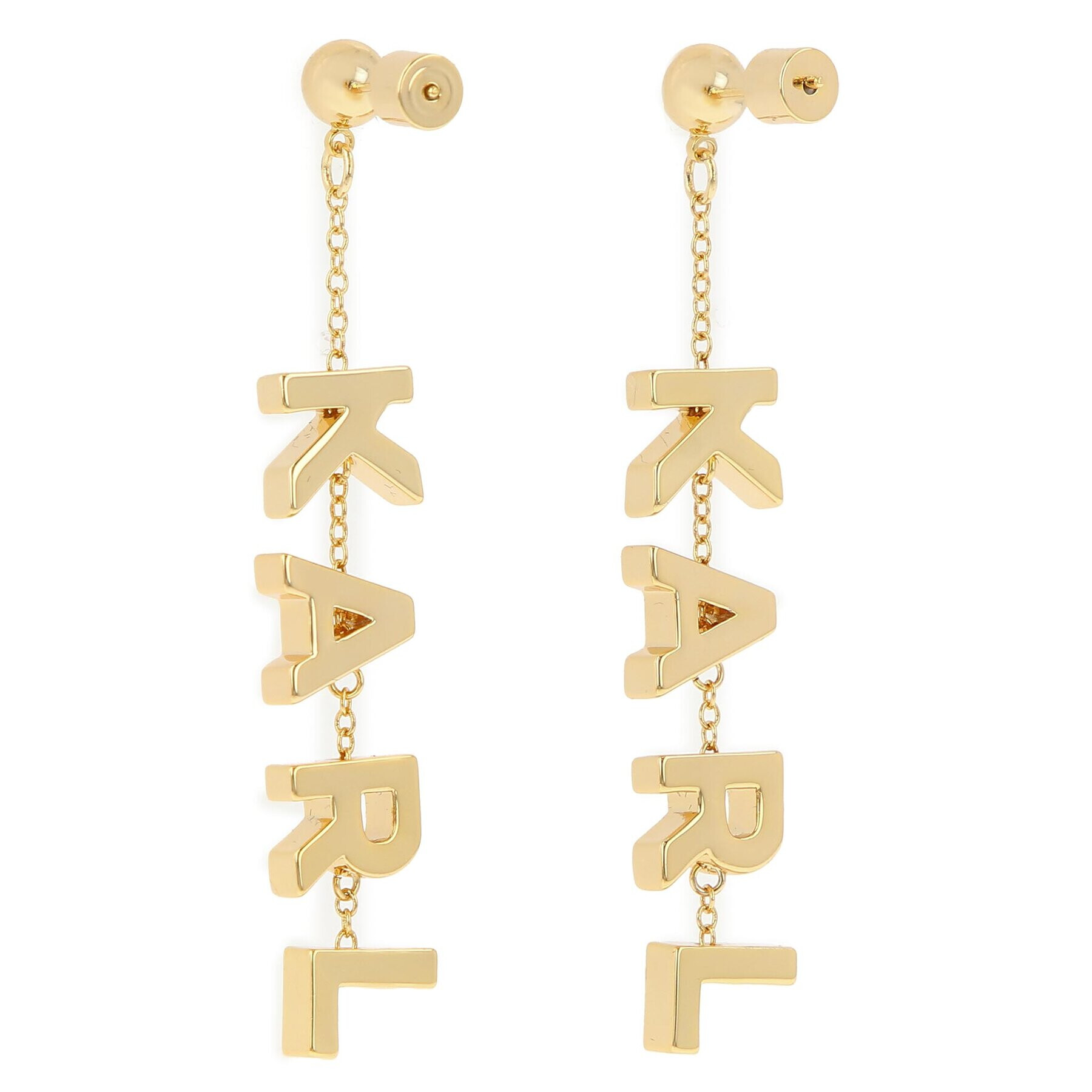 KARL LAGERFELD Обици 231W3142 Златист - Pepit.bg