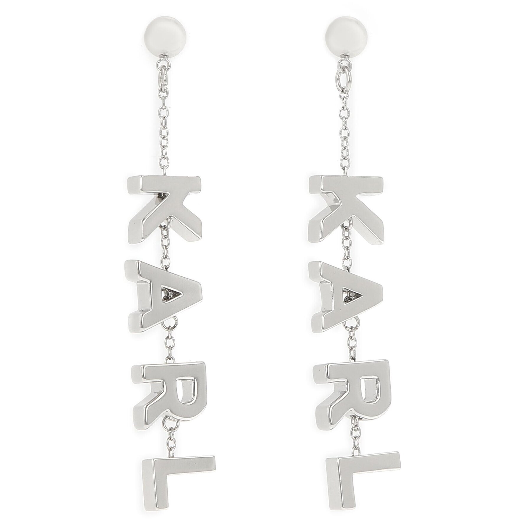 KARL LAGERFELD Обици 231W3142sreb Сребрист - Pepit.bg