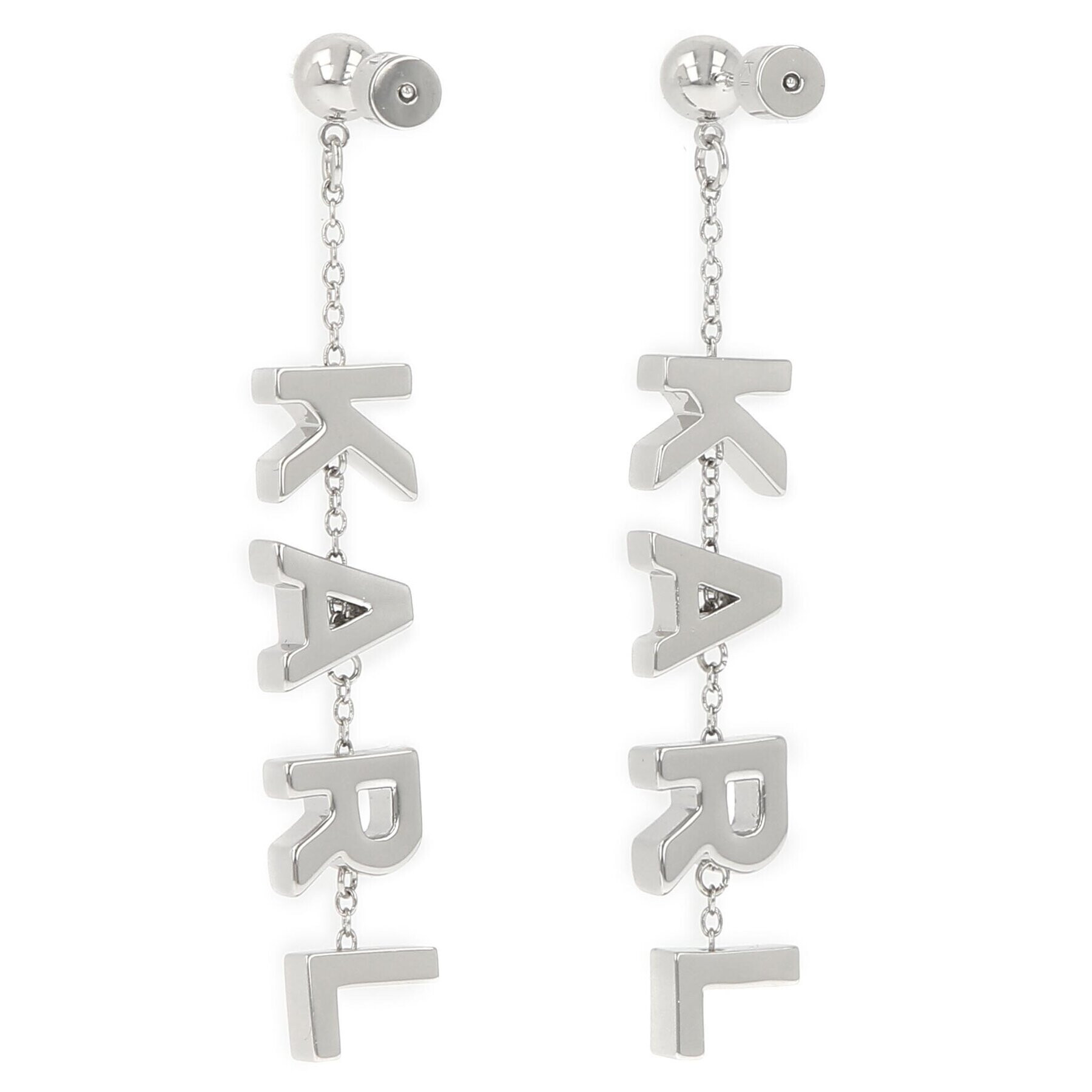 KARL LAGERFELD Обици 231W3142sreb Сребрист - Pepit.bg