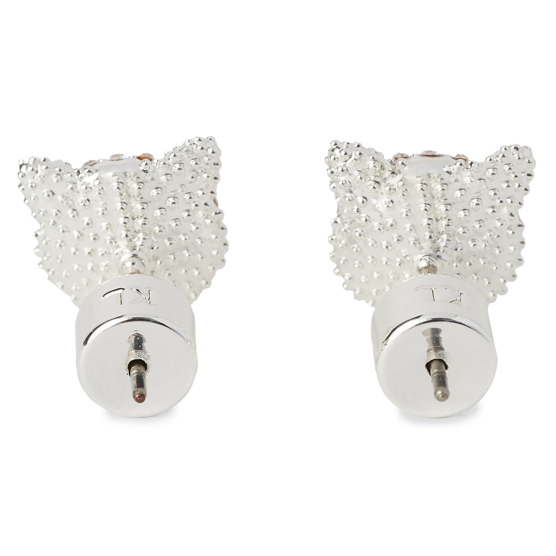 KARL LAGERFELD Обици 240W3917 Сребрист - Pepit.bg