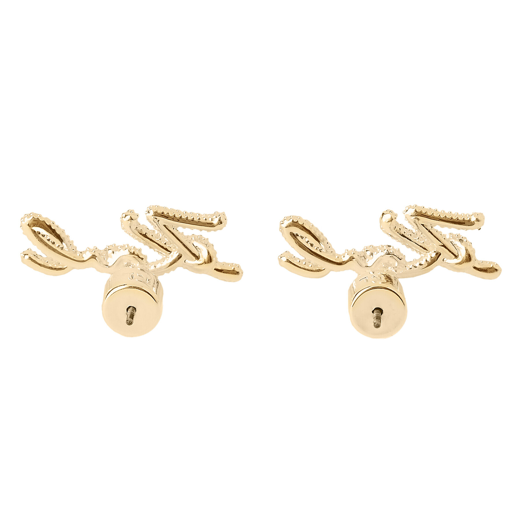 KARL LAGERFELD Обици 240W3924 Златист - Pepit.bg