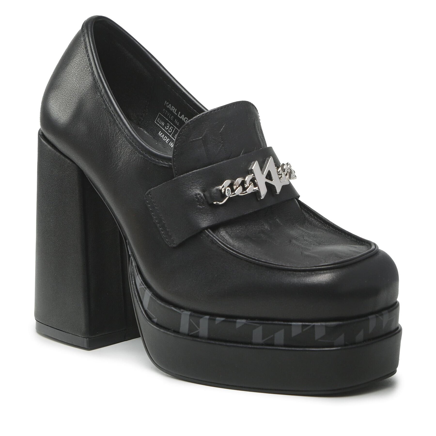KARL LAGERFELD Обувки KL30134 Черен - Pepit.bg