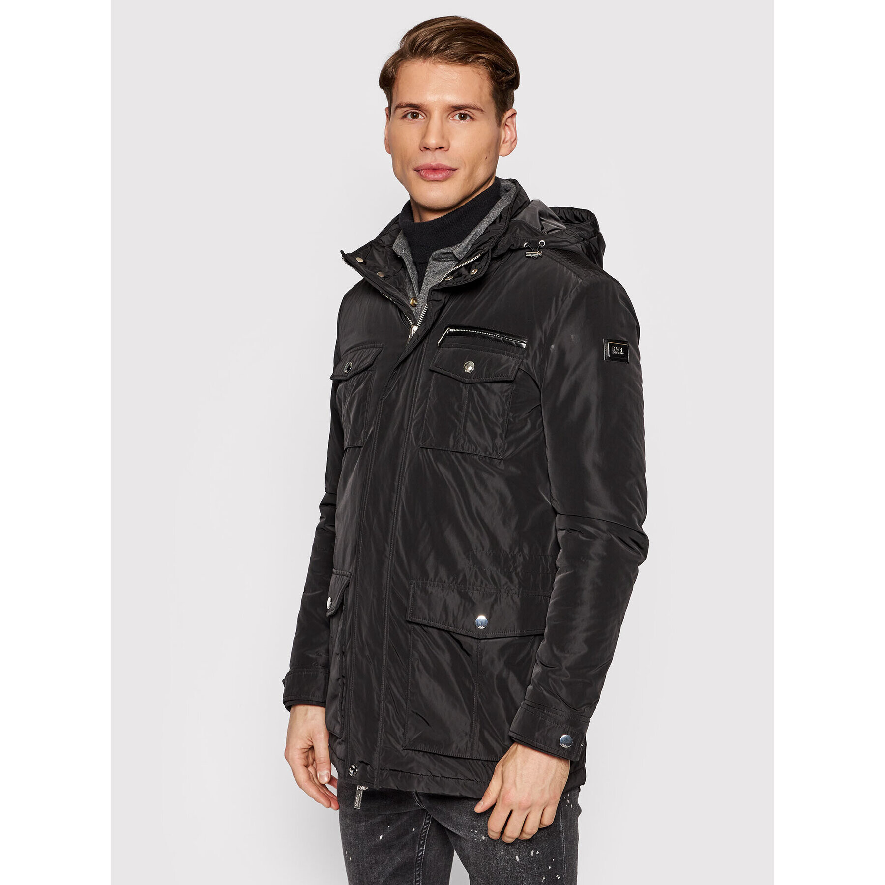 KARL LAGERFELD Парка 505001 512501 Черен Regular Fit - Pepit.bg
