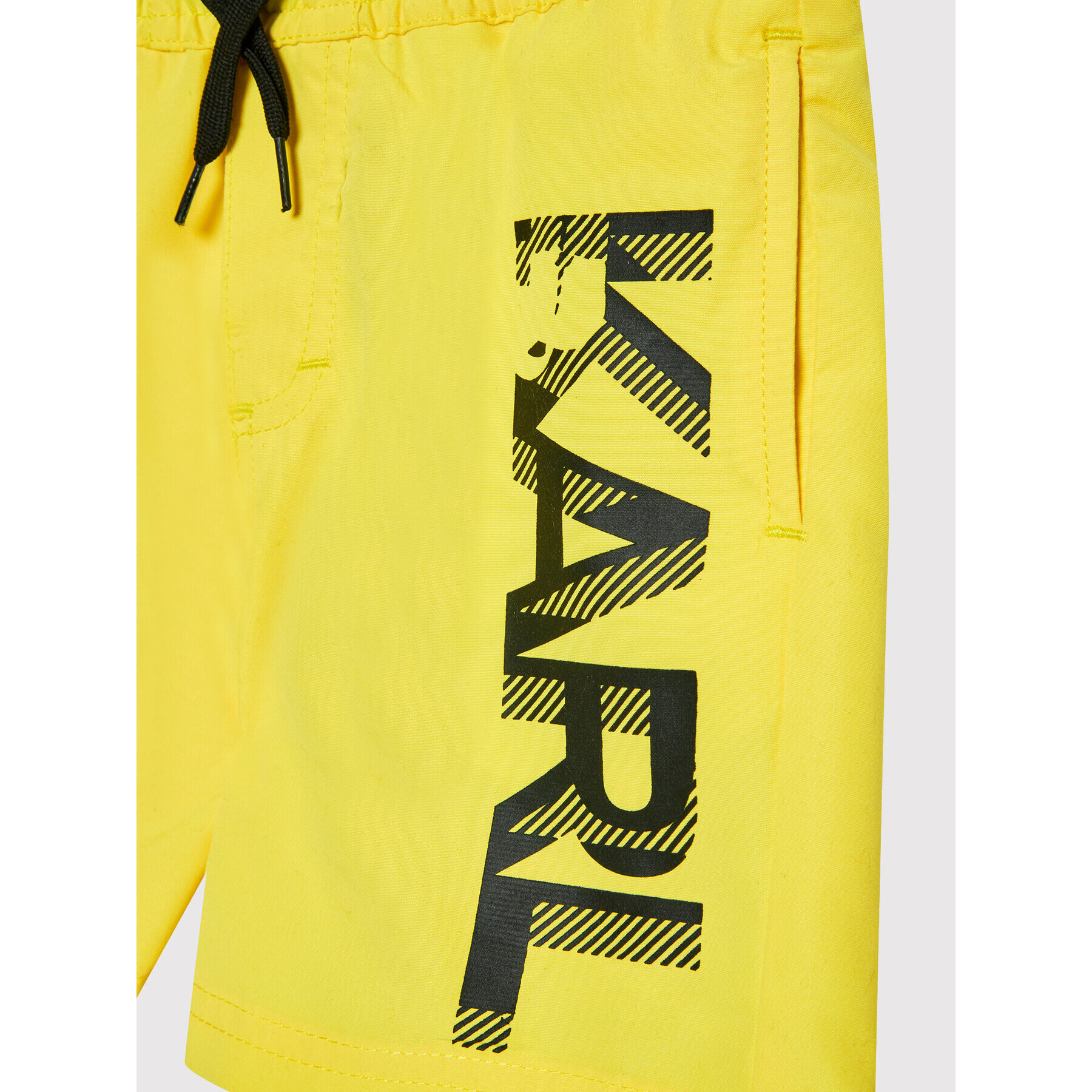 KARL LAGERFELD Плувни шорти Z20067 D Жълт Regular Fit - Pepit.bg