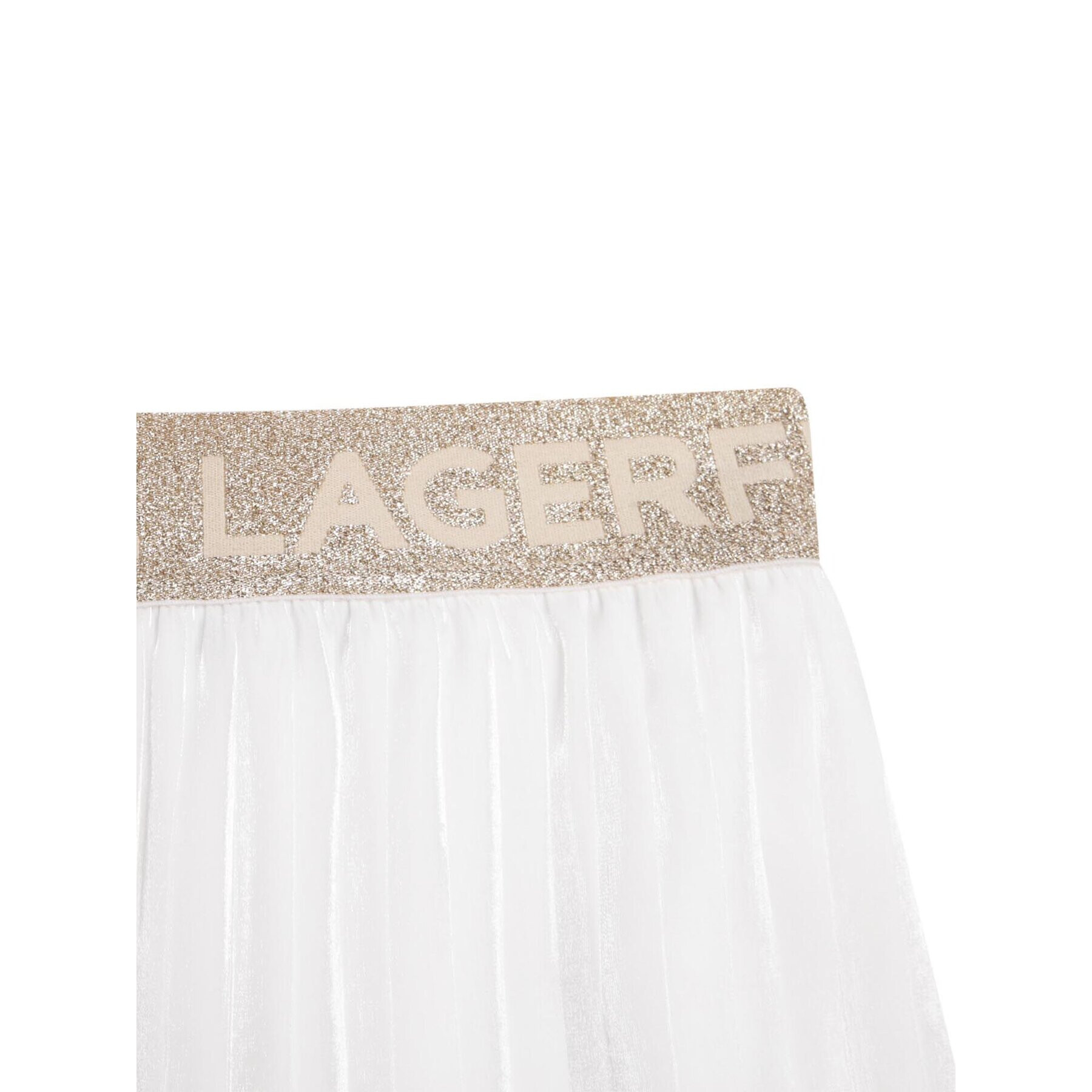Karl Lagerfeld Kids Пола Z13091 D Екрю Regular Fit - Pepit.bg