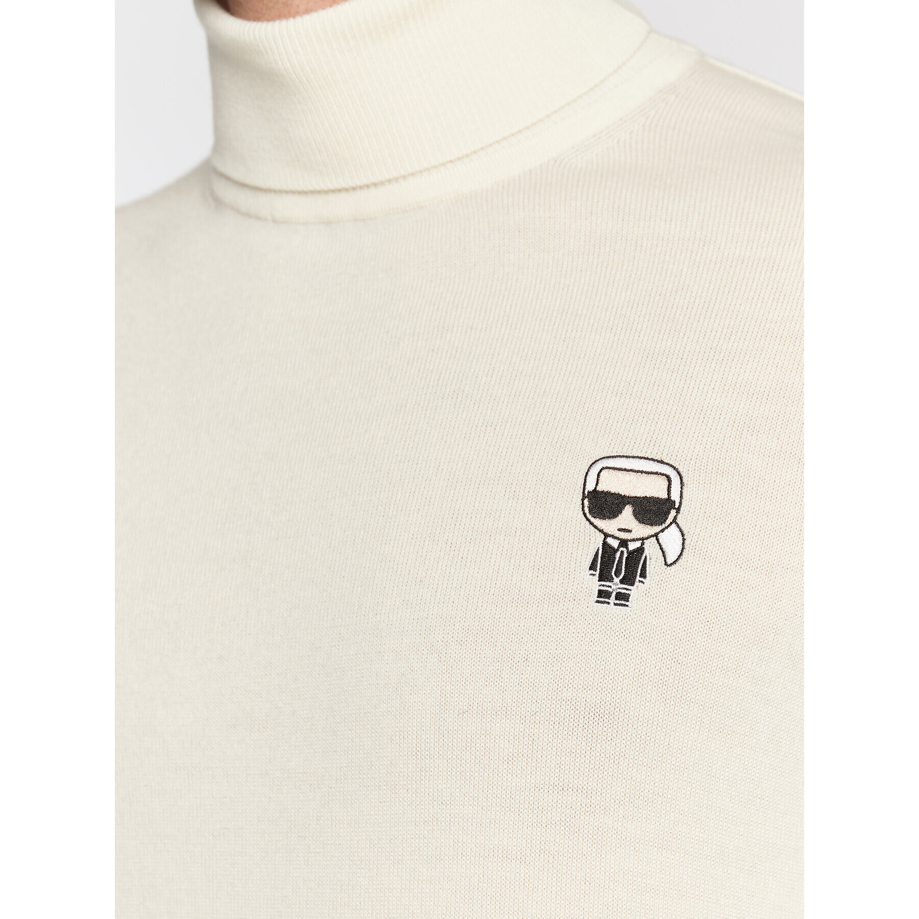 KARL LAGERFELD Поло 655014 524399 Бежов Regular Fit - Pepit.bg