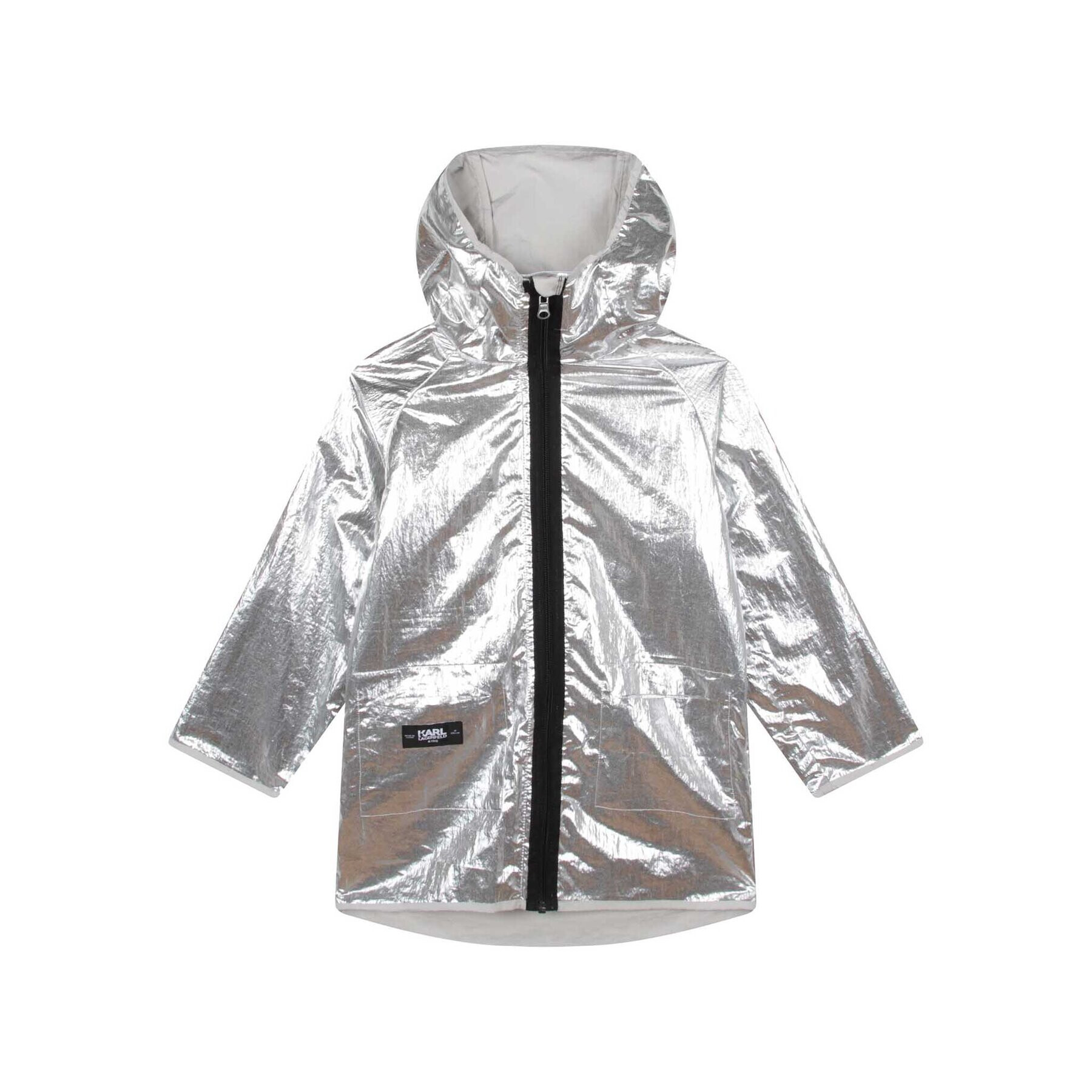 Karl Lagerfeld Kids Преходно яке Z16149 D Сив Regular Fit - Pepit.bg