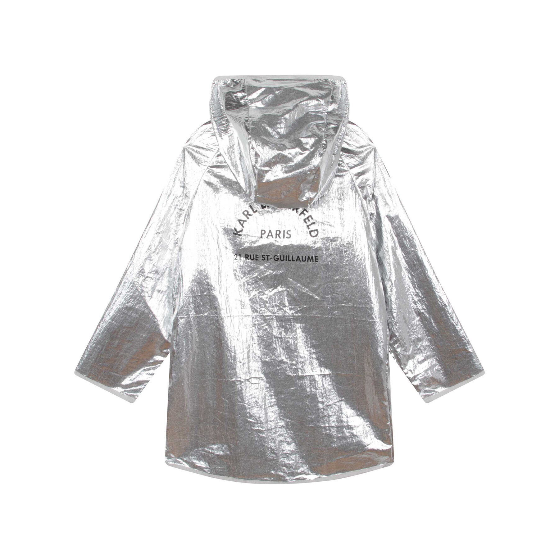 Karl Lagerfeld Kids Преходно яке Z16149 D Сив Regular Fit - Pepit.bg