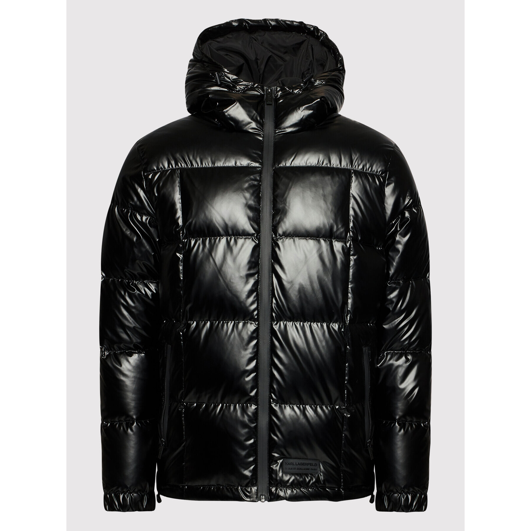 KARL LAGERFELD Пухено яке 505005 512505 Черен Regular Fit - Pepit.bg