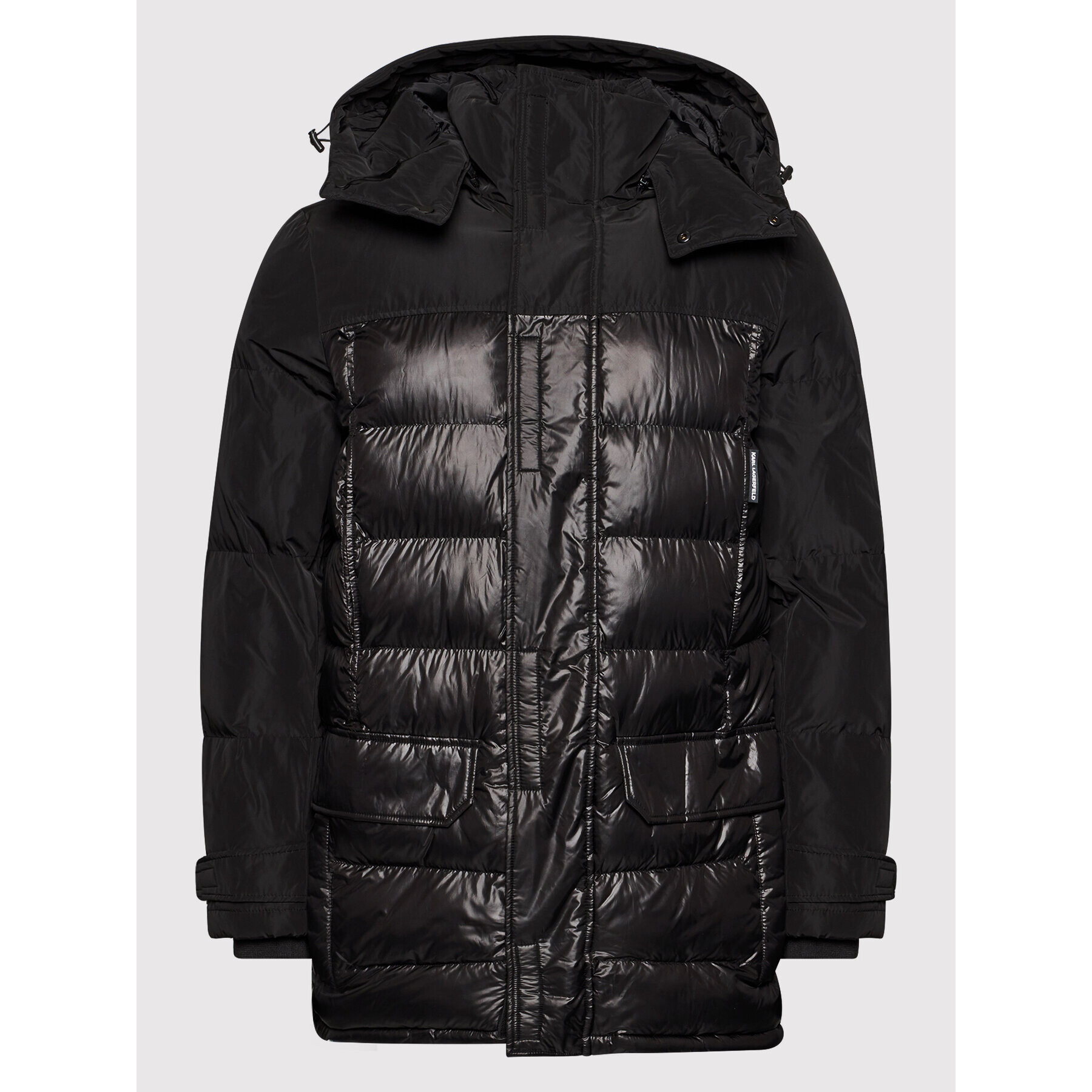 KARL LAGERFELD Пухено яке 505006 512503 Черен Regular Fit - Pepit.bg