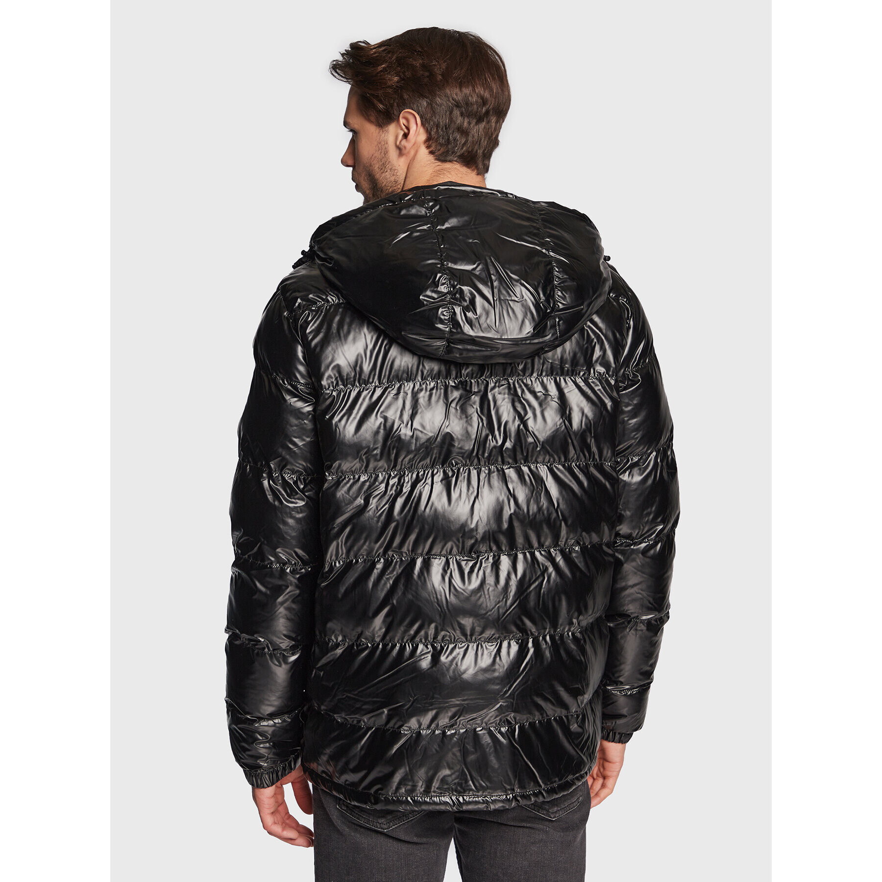 KARL LAGERFELD Пухено яке 505005 524505 Черен Regular Fit - Pepit.bg