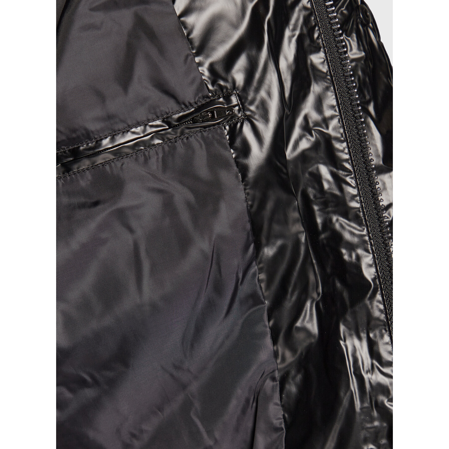 KARL LAGERFELD Пухено яке 505005 524505 Черен Regular Fit - Pepit.bg