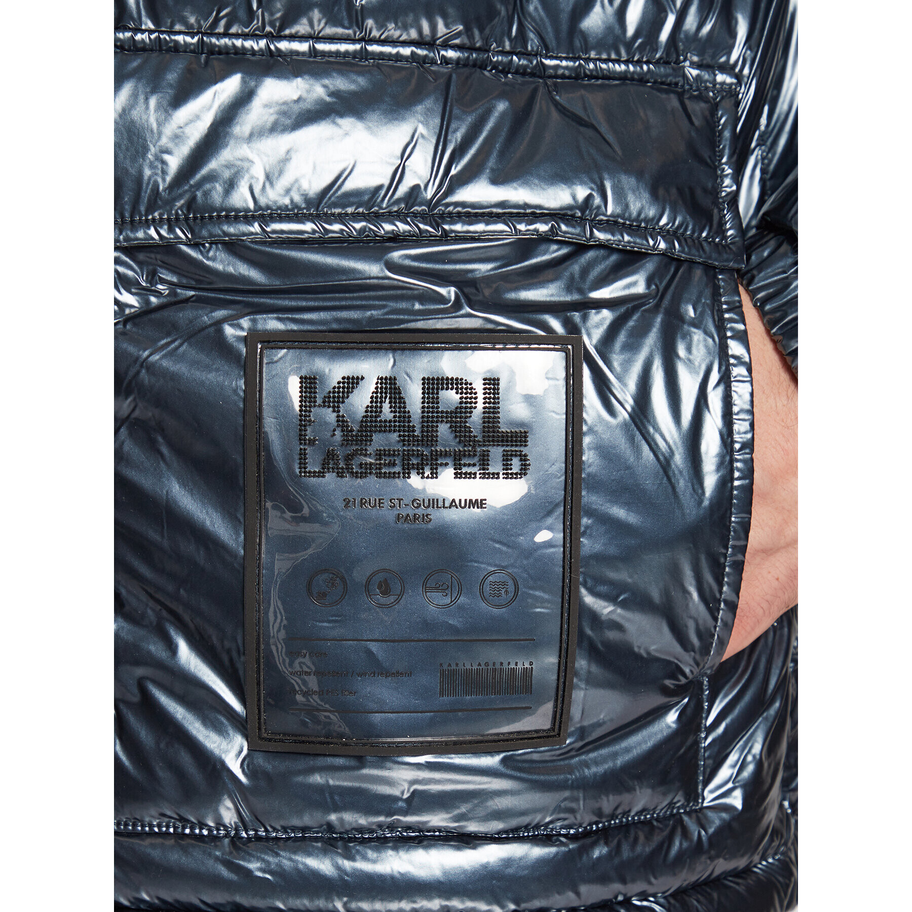 KARL LAGERFELD Пухено яке 505005 524516 Син Regular Fit - Pepit.bg