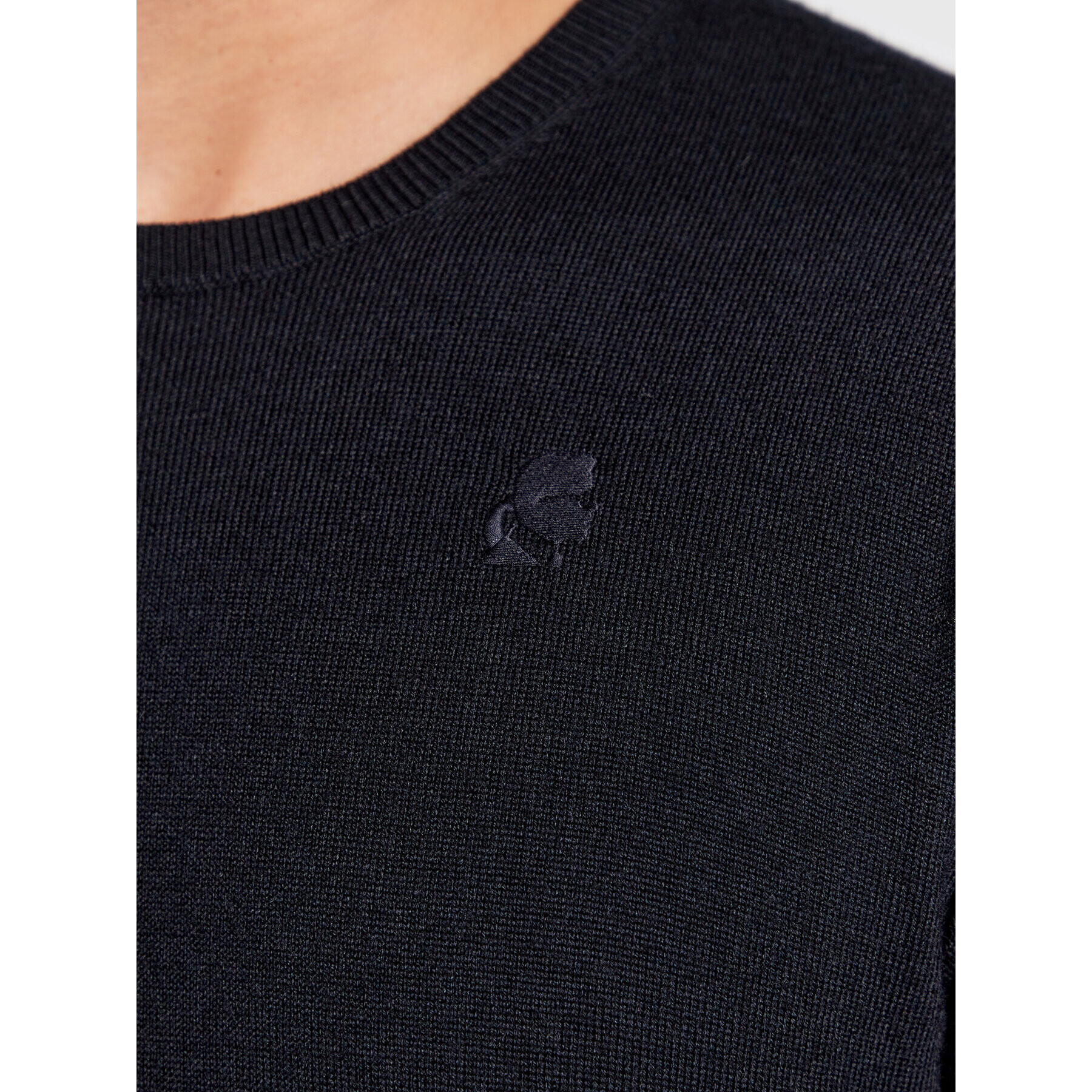 KARL LAGERFELD Пуловер 655000 524399 Тъмносин Regular Fit - Pepit.bg