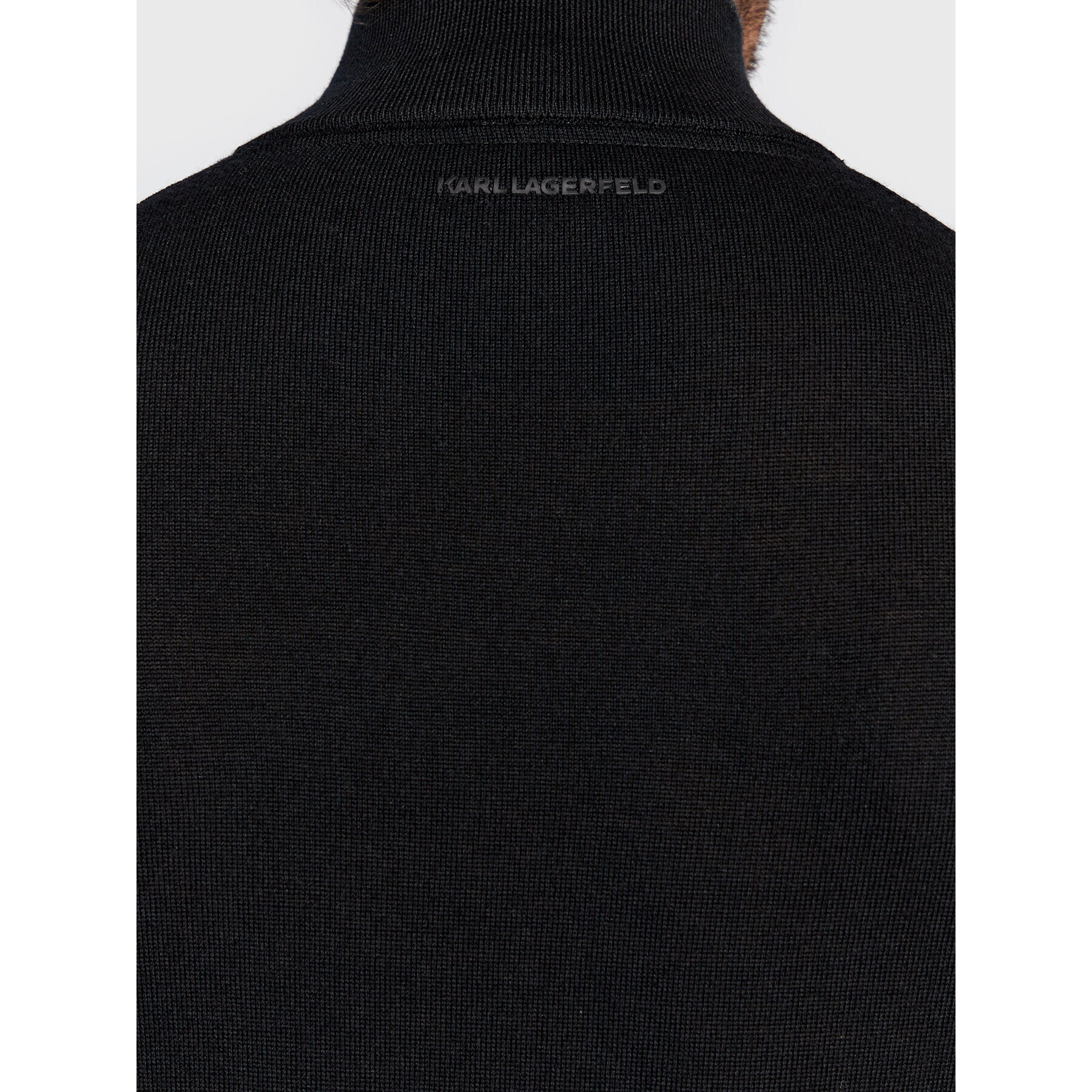 KARL LAGERFELD Пуловер 655008 524399 Черен Regular Fit - Pepit.bg