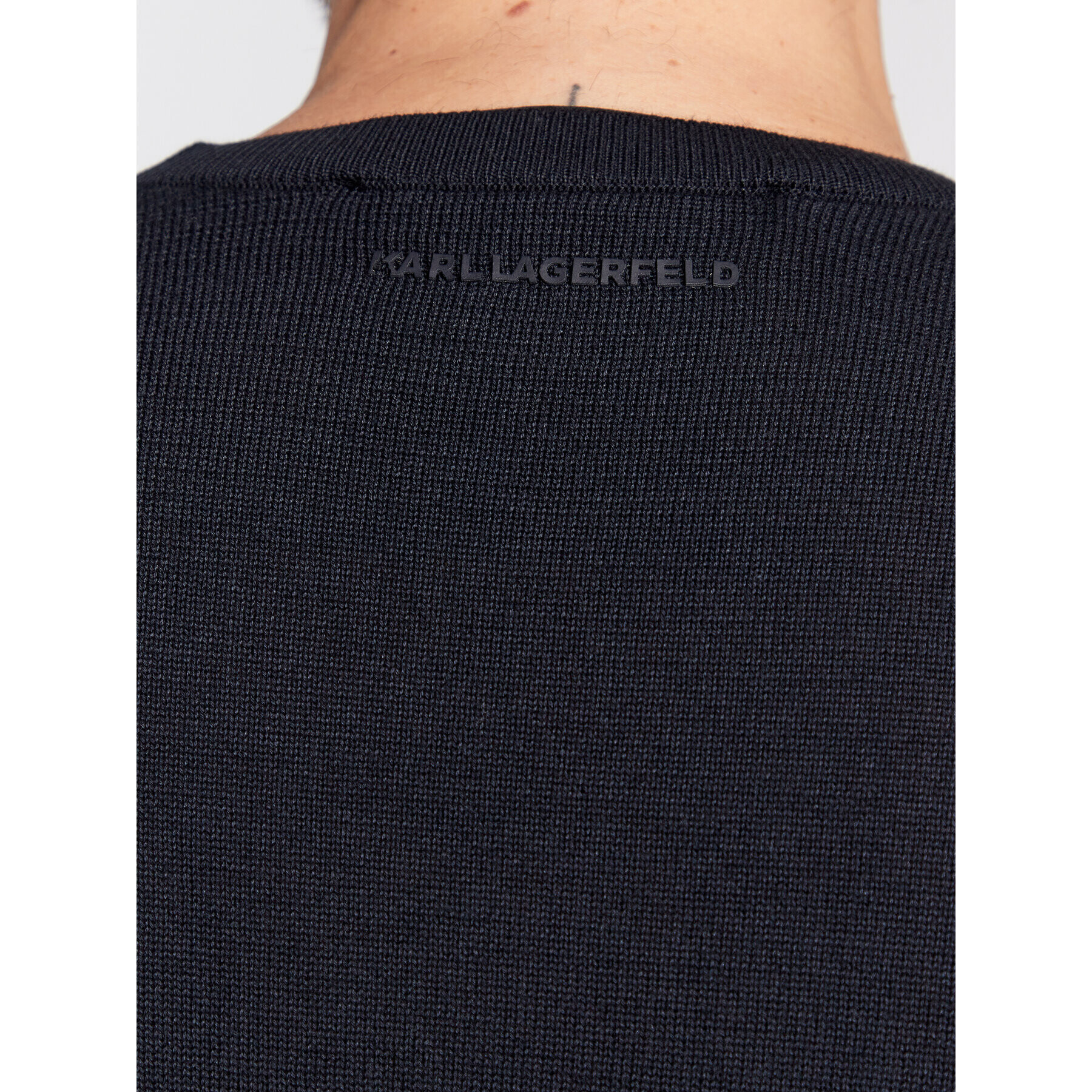 KARL LAGERFELD Пуловер 655029 524301 Тъмносин Regular Fit - Pepit.bg