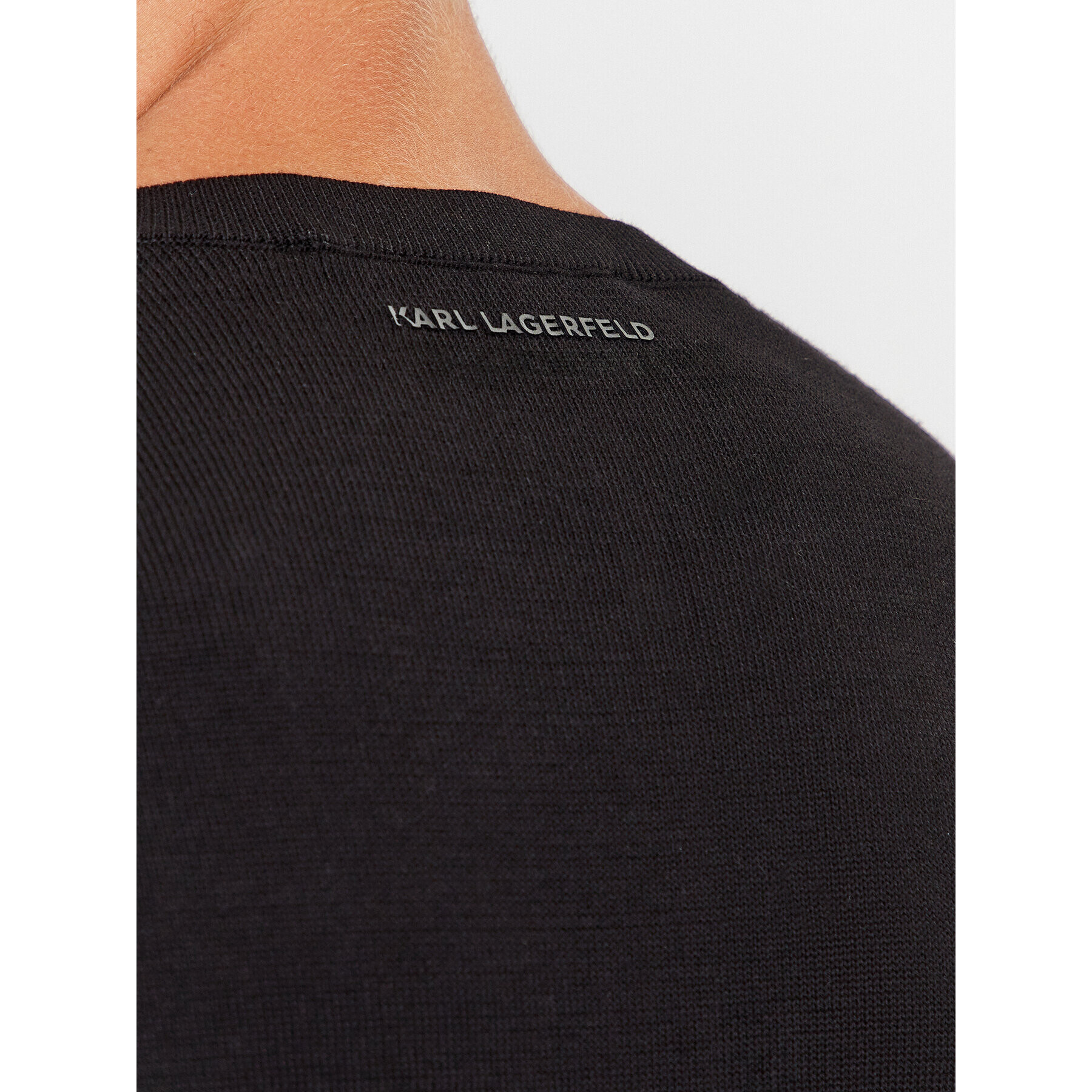 KARL LAGERFELD Пуловер 655029 534301 Черен Regular Fit - Pepit.bg