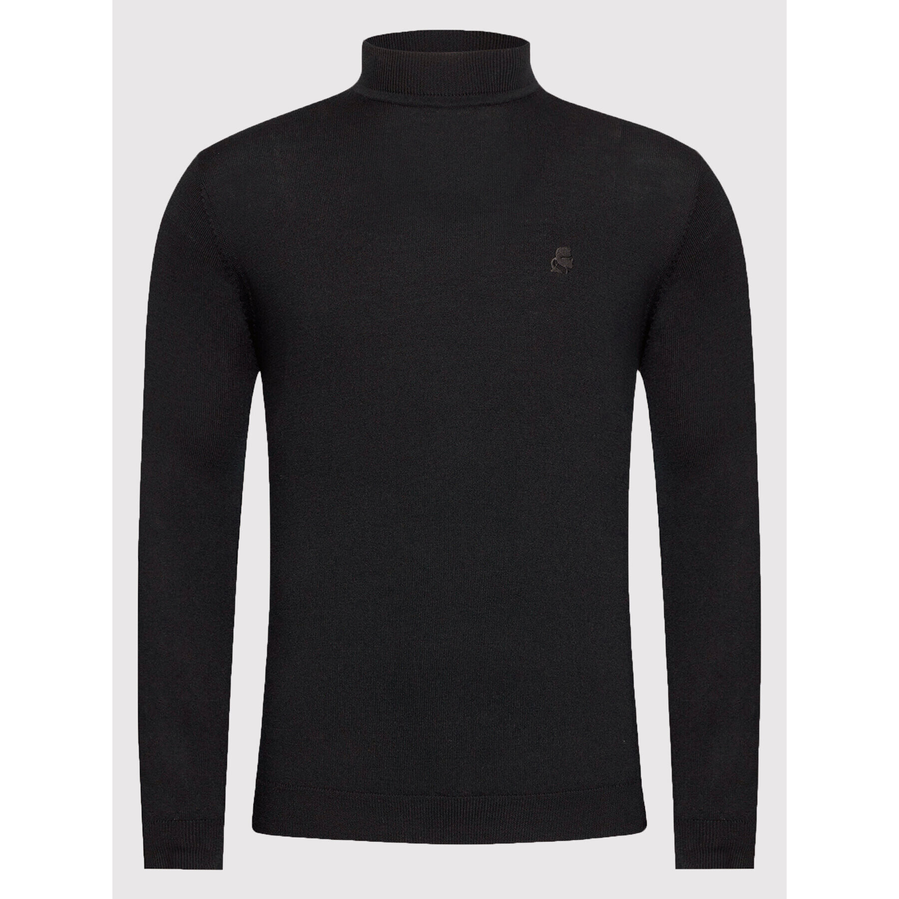 KARL LAGERFELD Пуловер Knit 655002 512399 Черен Slim Fit - Pepit.bg