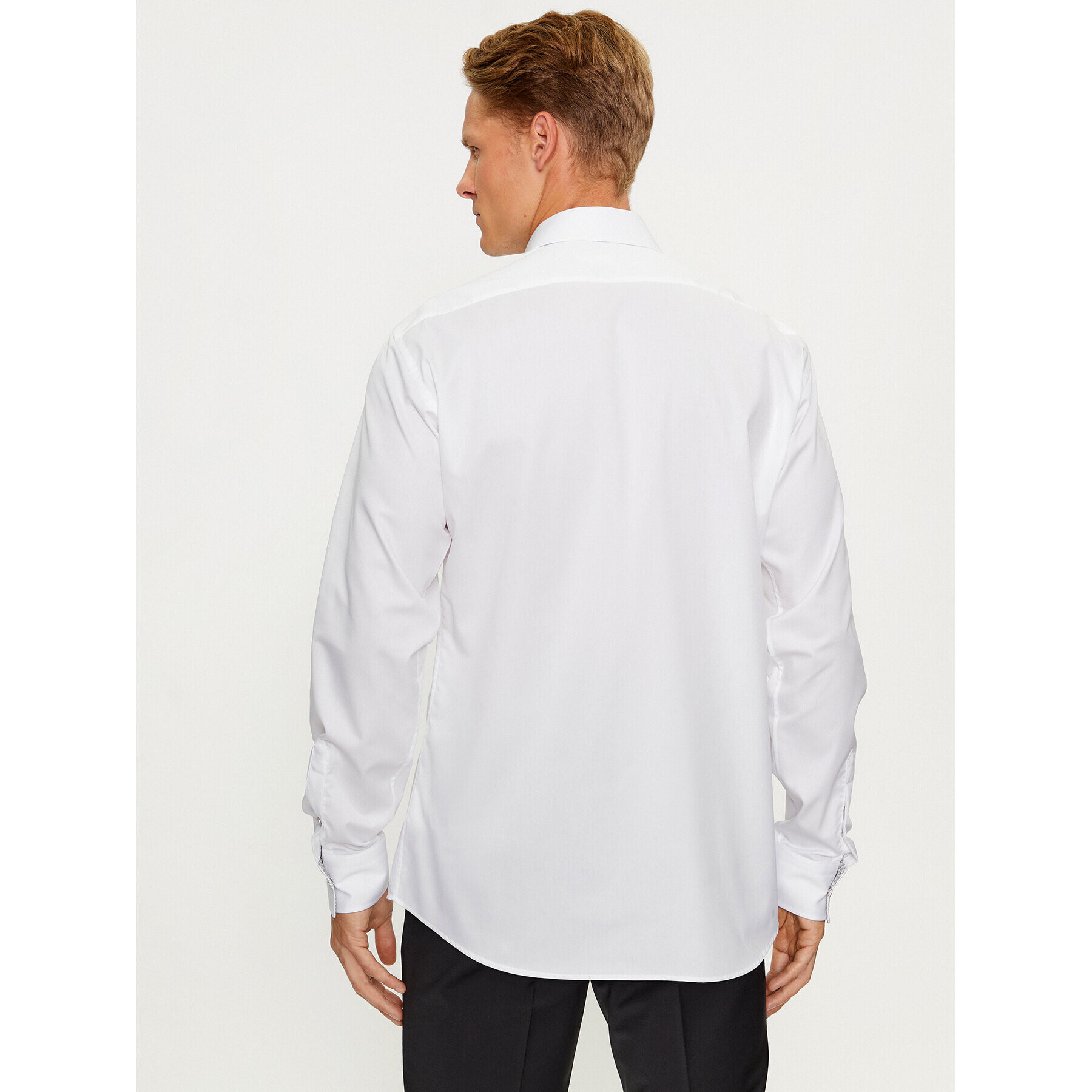 KARL LAGERFELD Риза 605100 534610 Бял Modern Fit - Pepit.bg