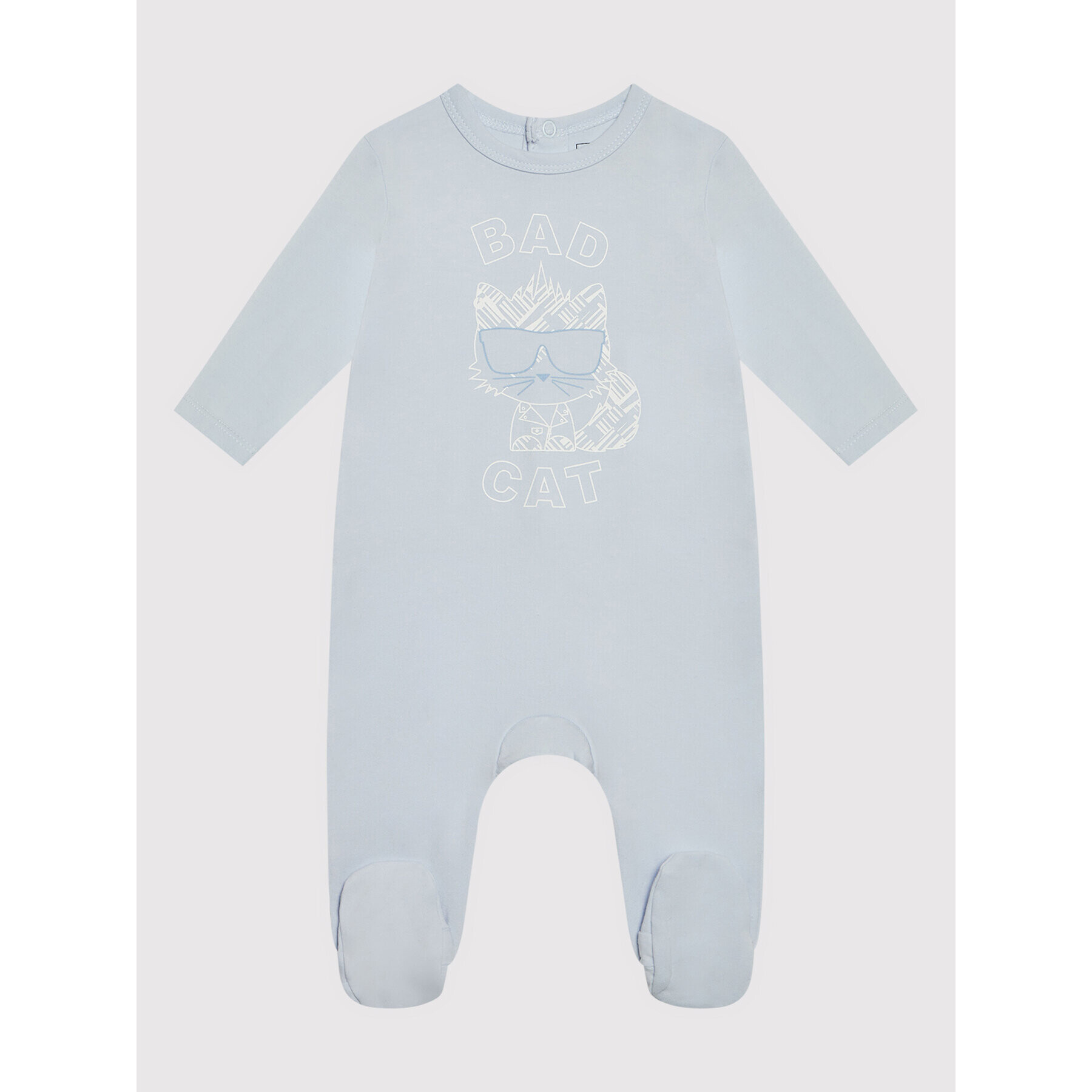 Karl Lagerfeld Kids Ромпер Z97045 Син Regular Fit - Pepit.bg
