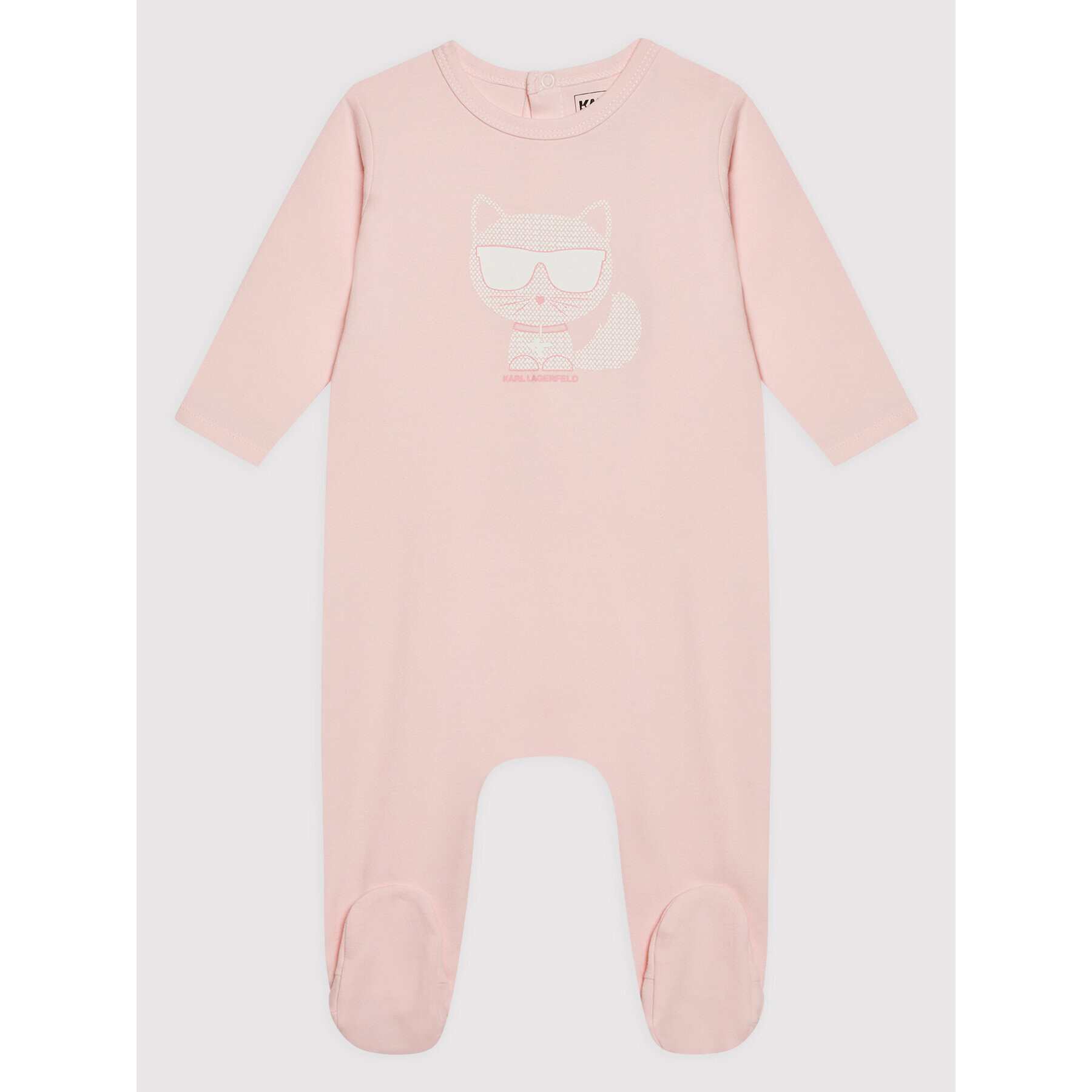 Karl Lagerfeld Kids Ромпер Z97047 Розов Regular Fit - Pepit.bg