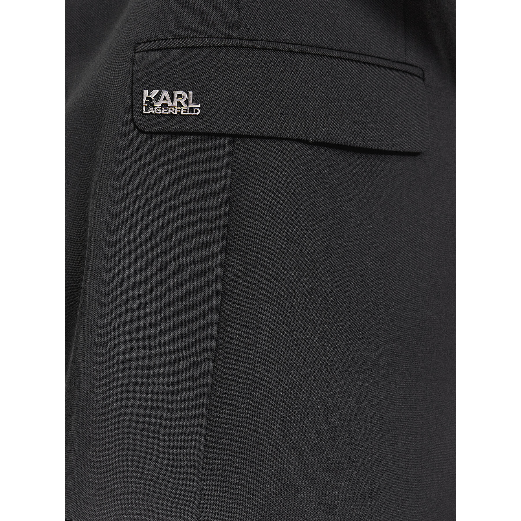 KARL LAGERFELD Сако 155254 534083 Черен Slim Fit - Pepit.bg