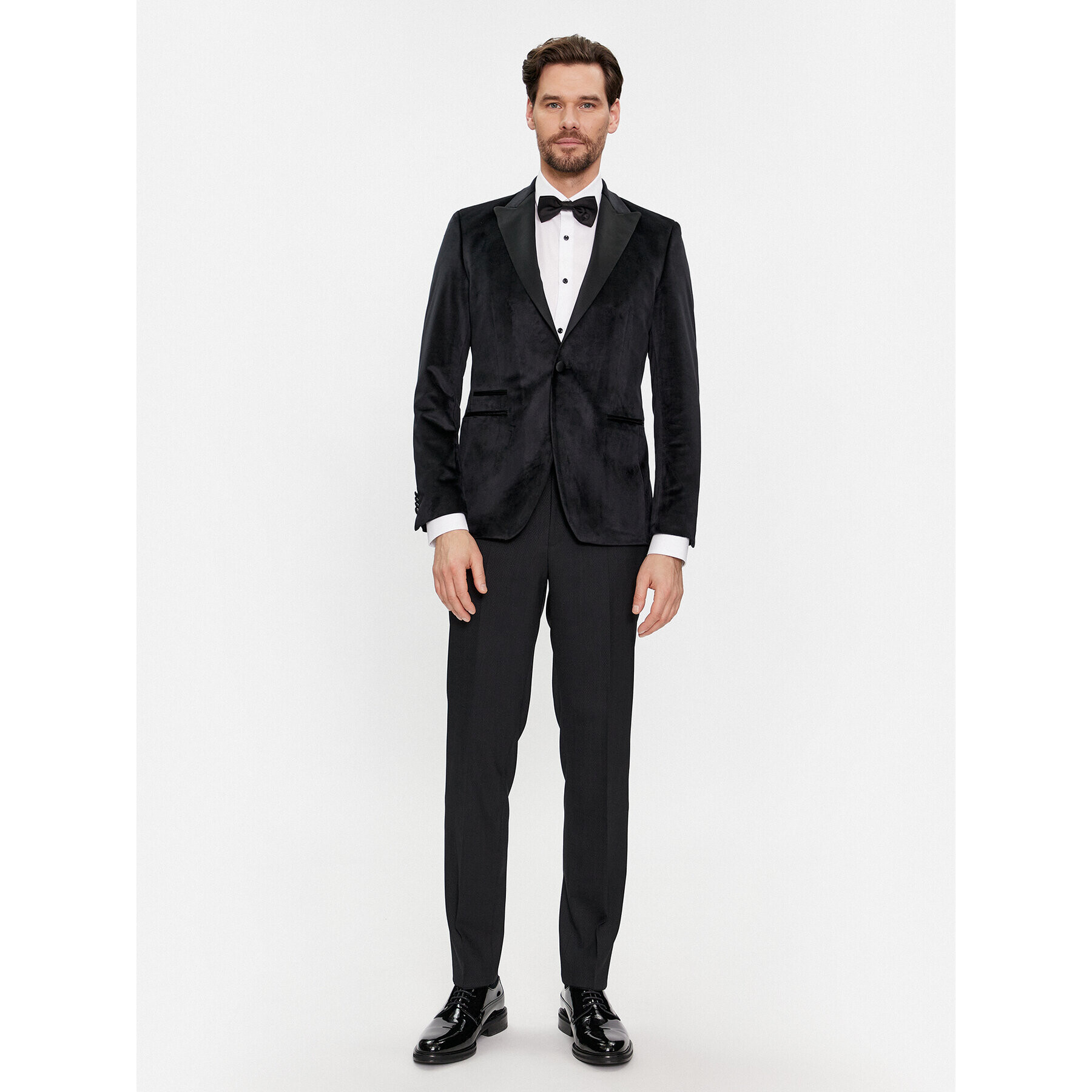 KARL LAGERFELD Сако 155270 541009 Черен Slim Fit - Pepit.bg