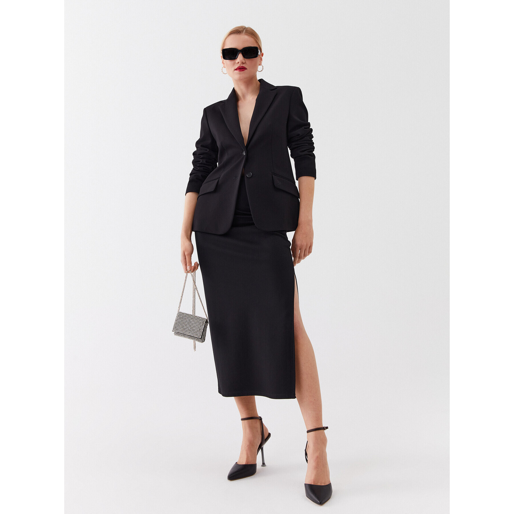 KARL LAGERFELD Сако 230W1402 Черен Regular Fit - Pepit.bg