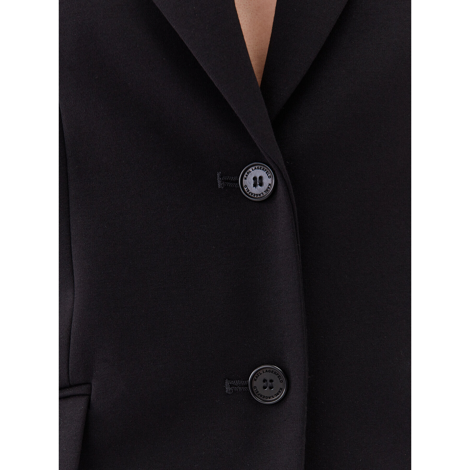 KARL LAGERFELD Сако 230W1402 Черен Regular Fit - Pepit.bg