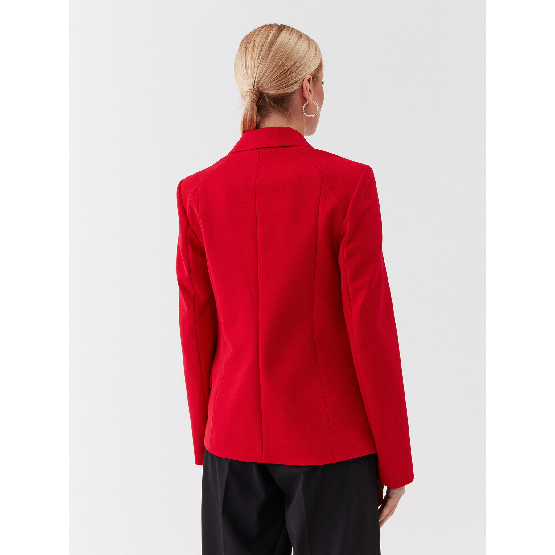 KARL LAGERFELD Сако 230W1402 Червен Regular Fit - Pepit.bg