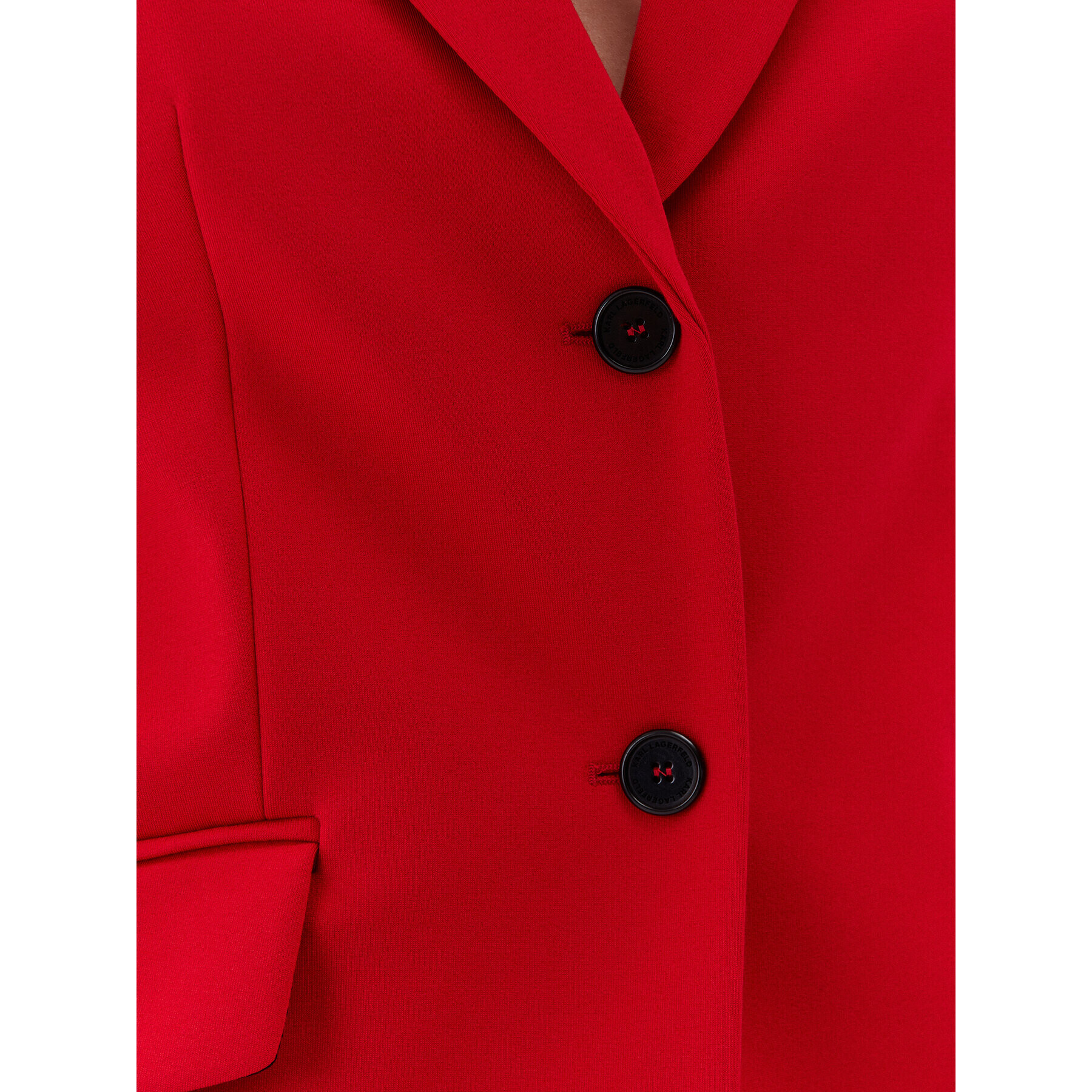 KARL LAGERFELD Сако 230W1402 Червен Regular Fit - Pepit.bg