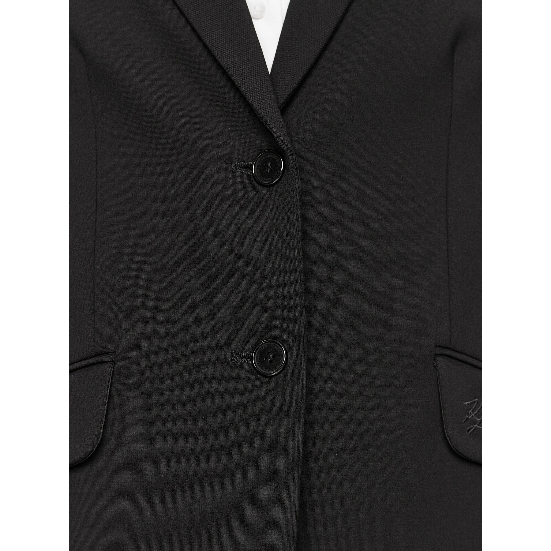KARL LAGERFELD Сако 235W1402 Черен Regular Fit - Pepit.bg