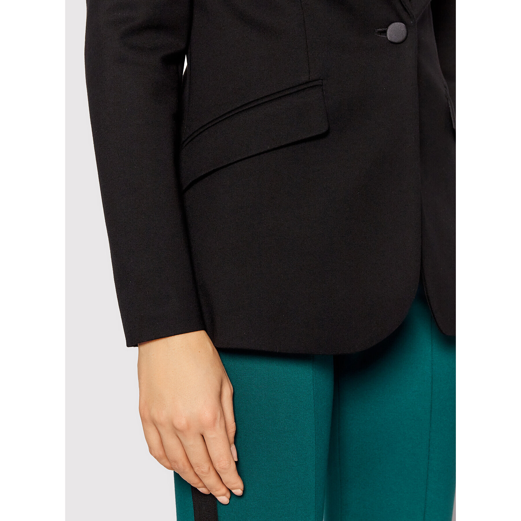 KARL LAGERFELD Блейзър Punto 211W1406 Черен Regular Fit - Pepit.bg