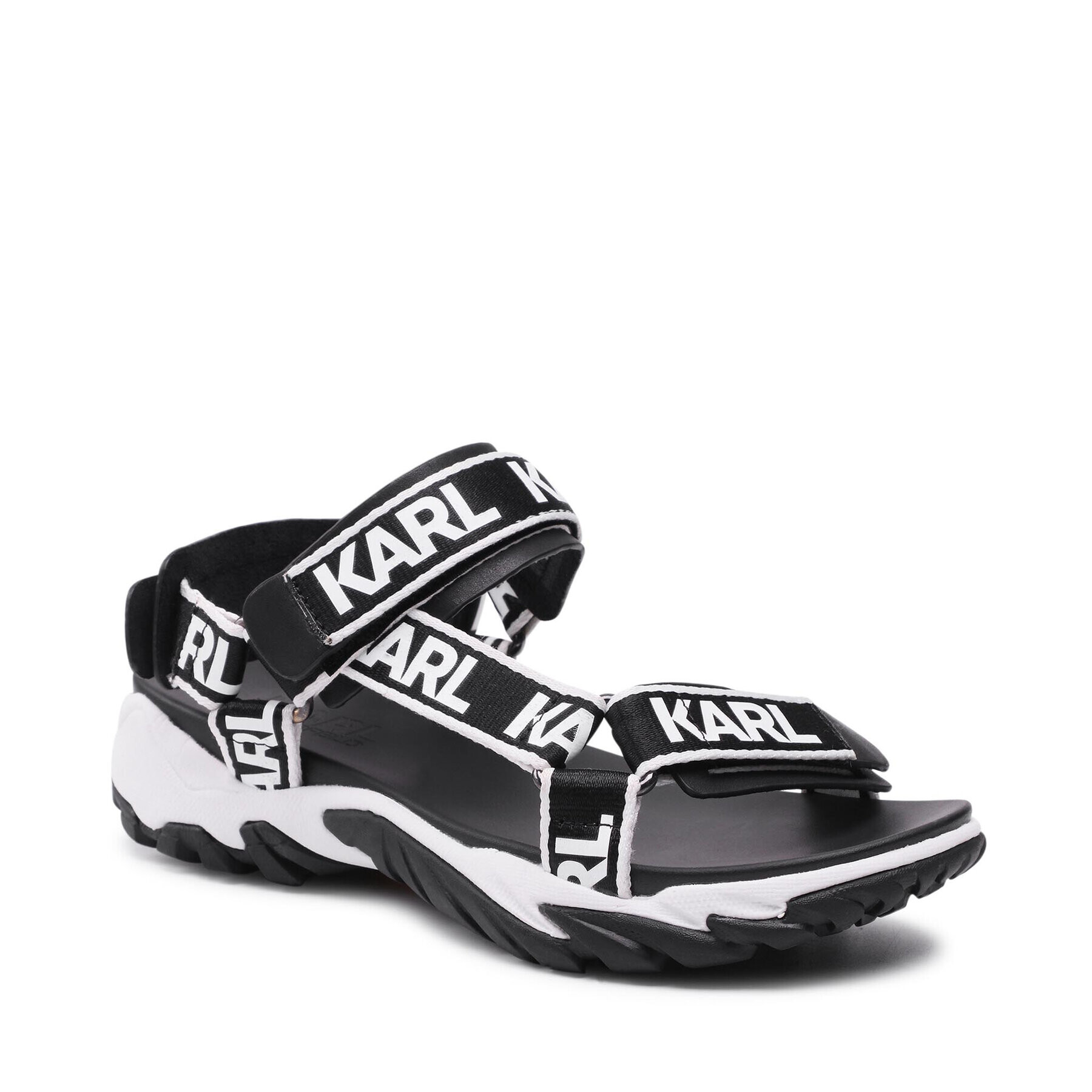 KARL LAGERFELD Сандали KL70475 401 Черен - Pepit.bg