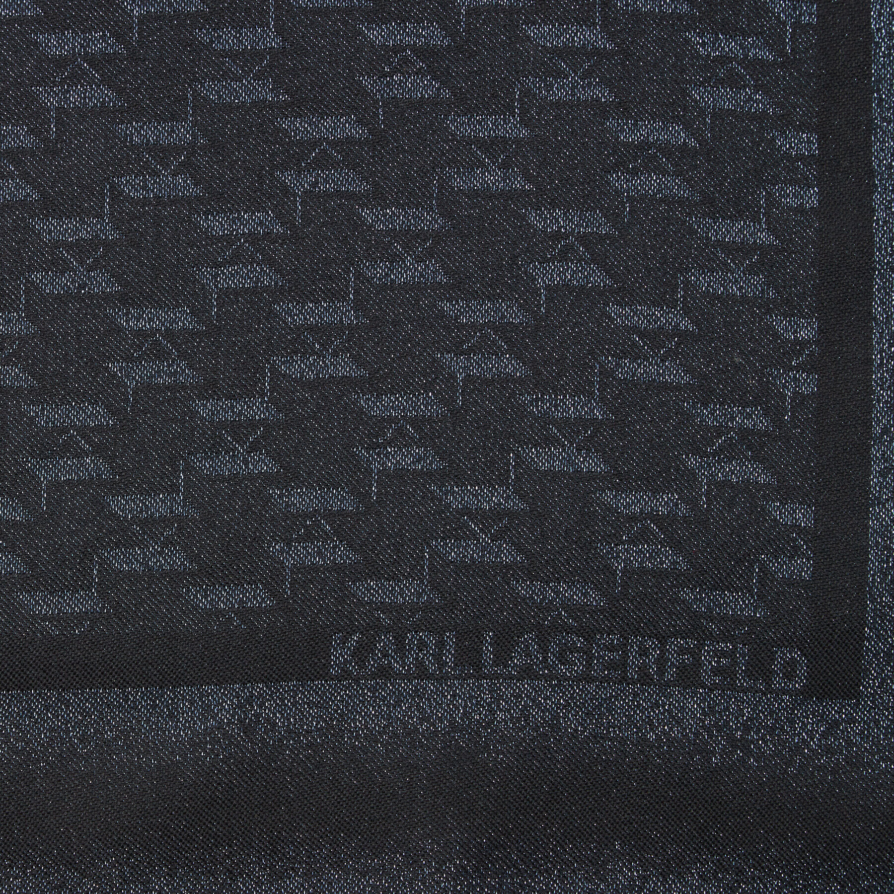 KARL LAGERFELD Шал 236W3314 Черен - Pepit.bg