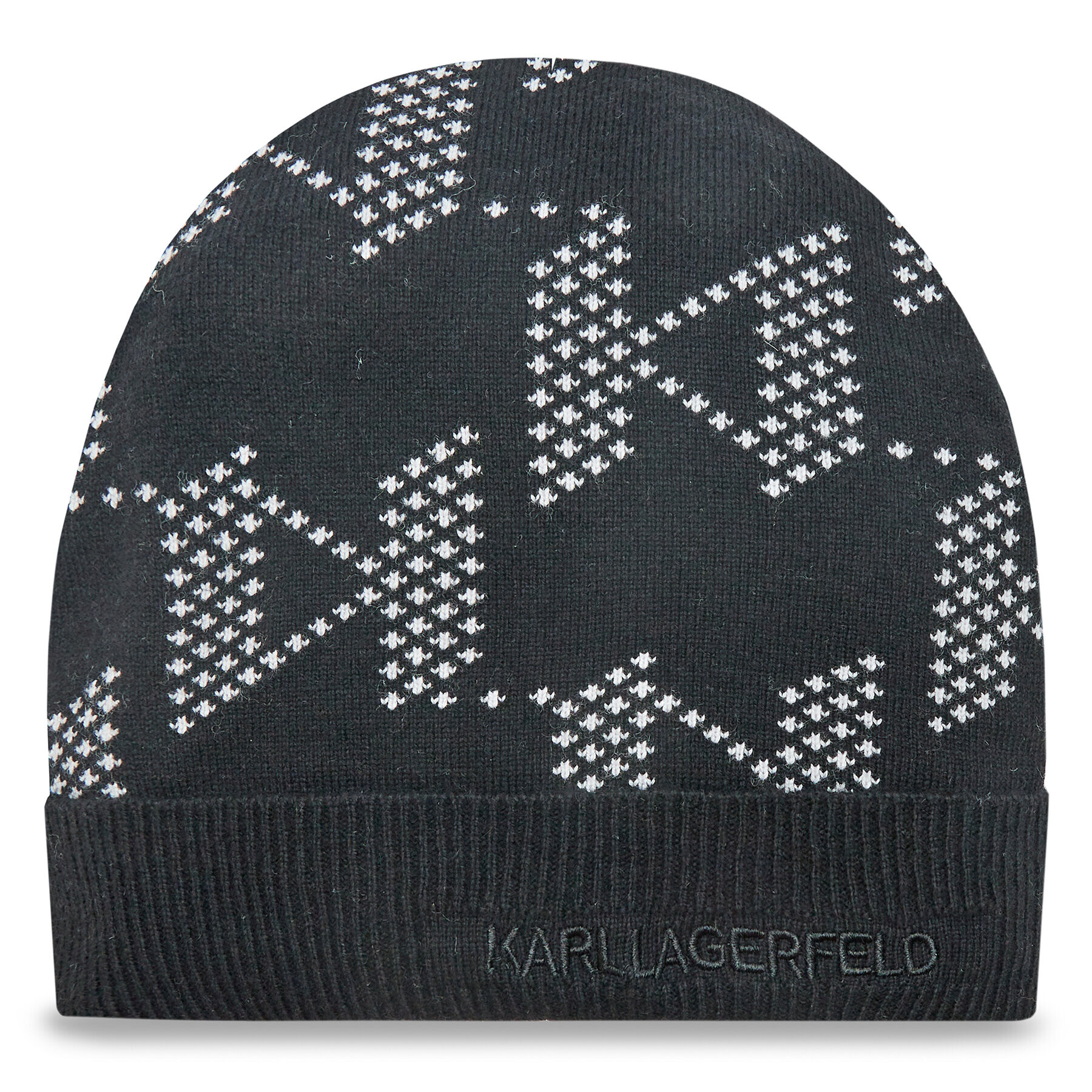 KARL LAGERFELD Шапка 226M3419 Черен - Pepit.bg
