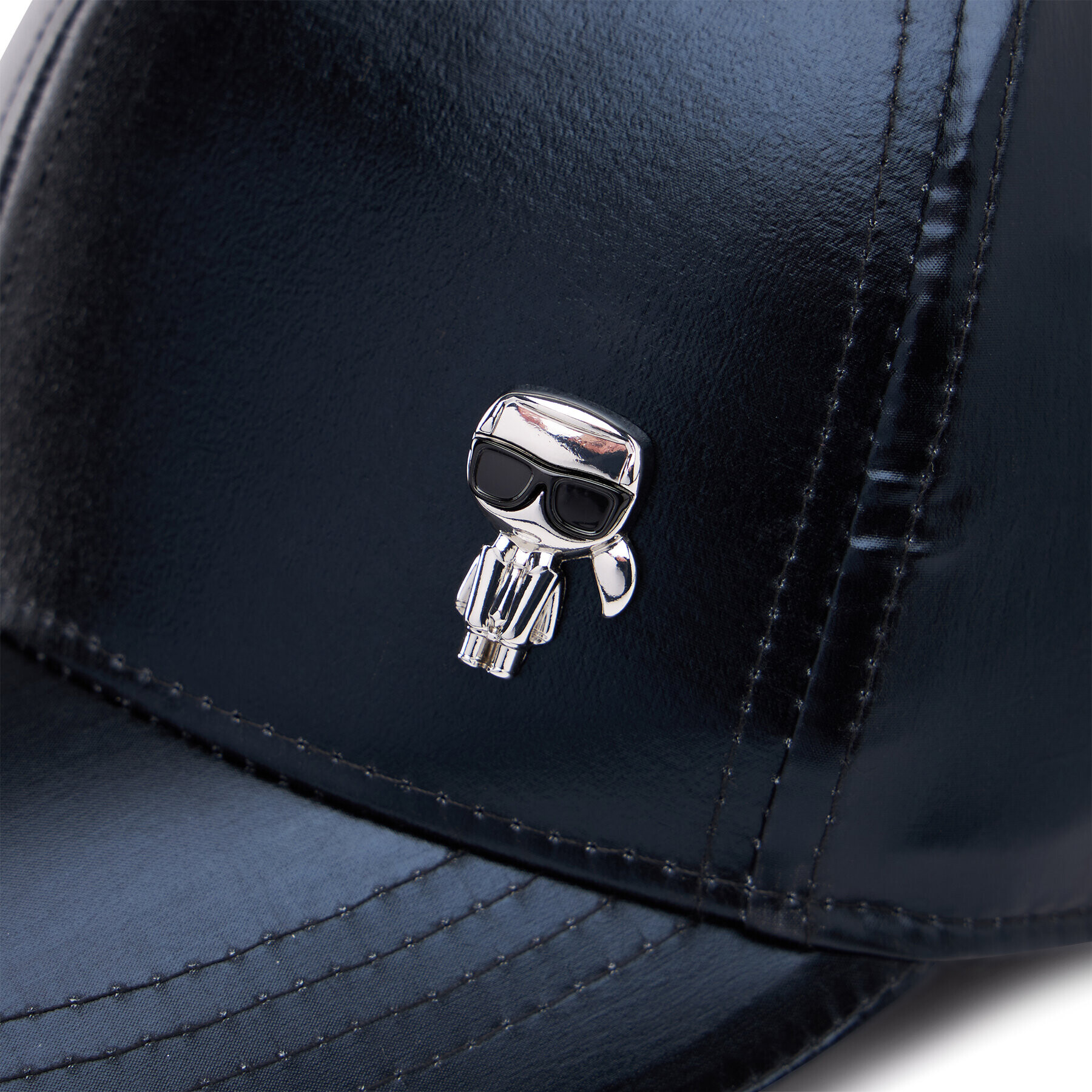 KARL LAGERFELD Шапка с козирка 210W3414 Черен - Pepit.bg