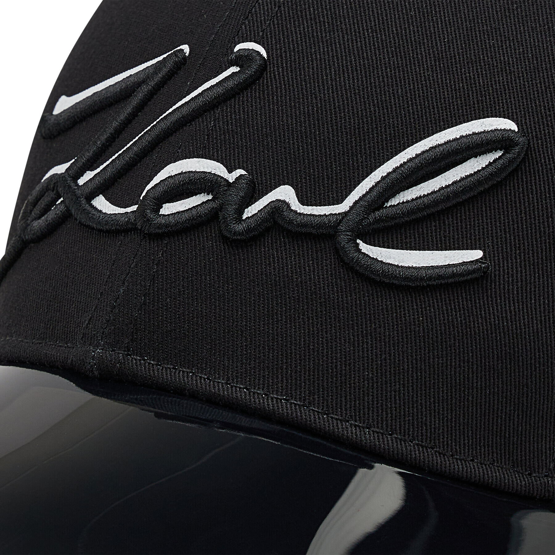KARL LAGERFELD Шапка с козирка 215W3409 Черен - Pepit.bg