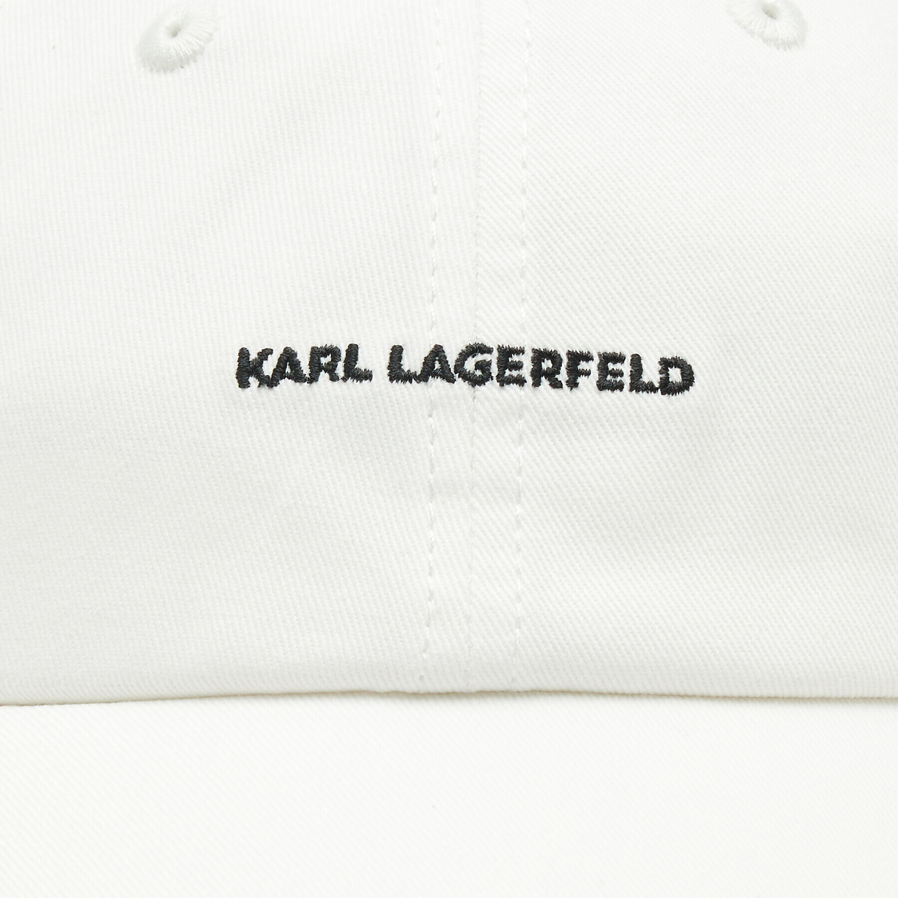 KARL LAGERFELD Шапка с козирка 230W3419 Бял - Pepit.bg