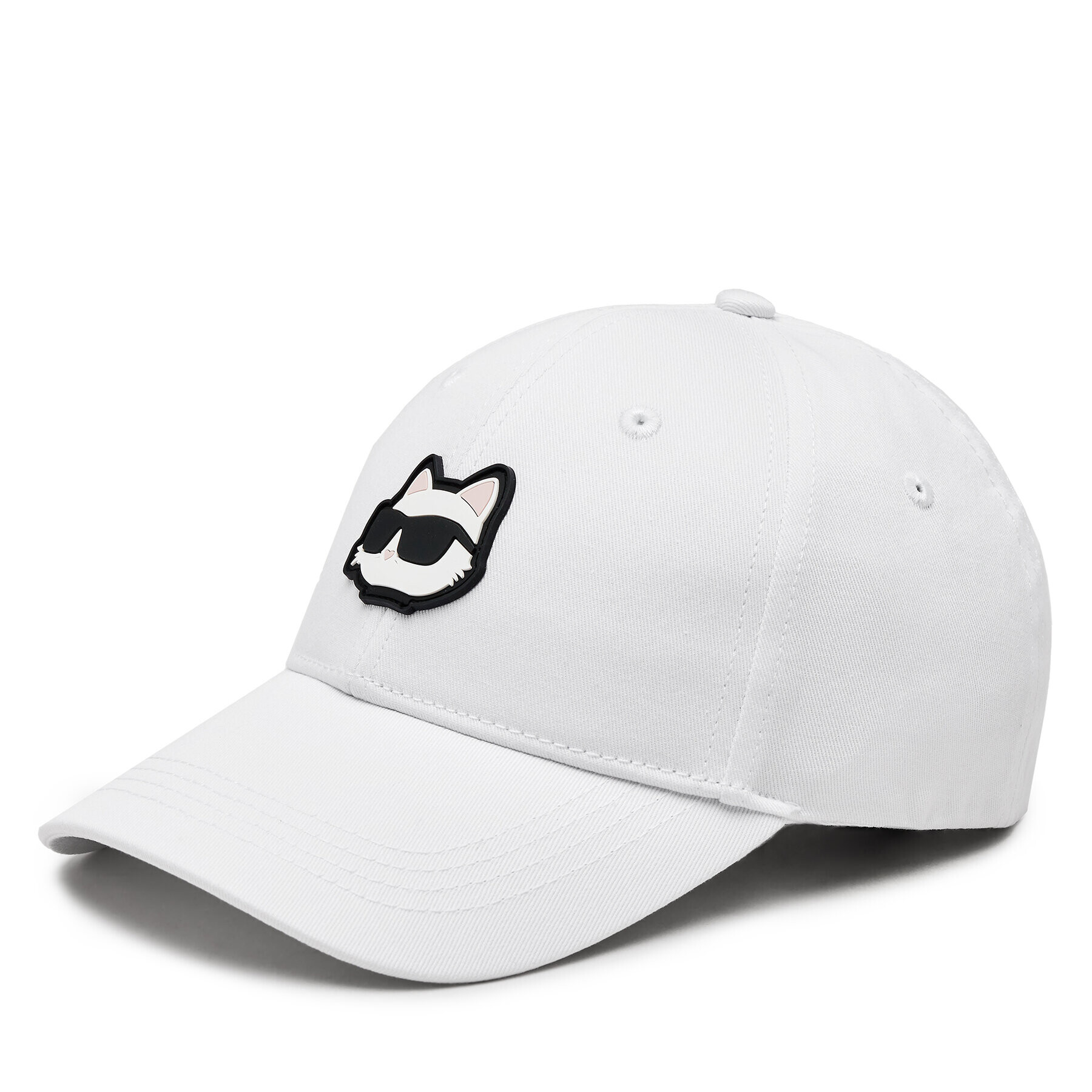 KARL LAGERFELD Шапка с козирка 240W3431 Бял - Pepit.bg