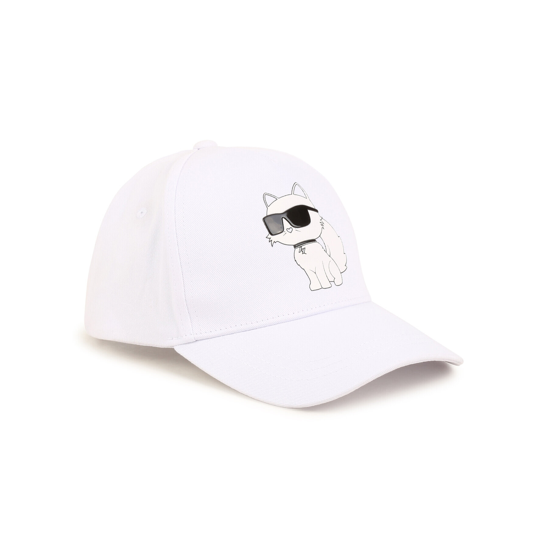 KARL LAGERFELD Шапка с козирка Z11052 Бял - Pepit.bg