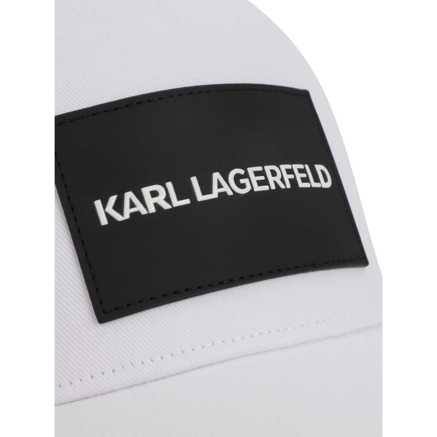 KARL LAGERFELD Шапка с козирка Z21033 Бял - Pepit.bg