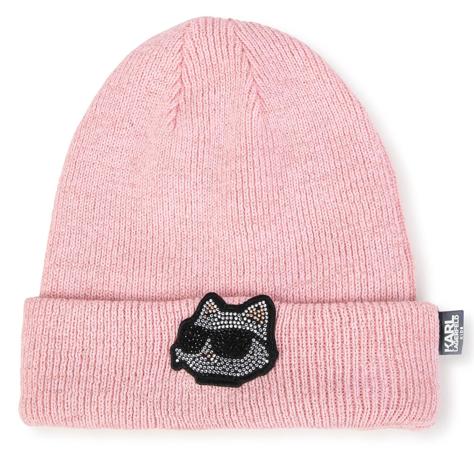 Karl Lagerfeld Kids Шапка Z11060 Розов - Pepit.bg