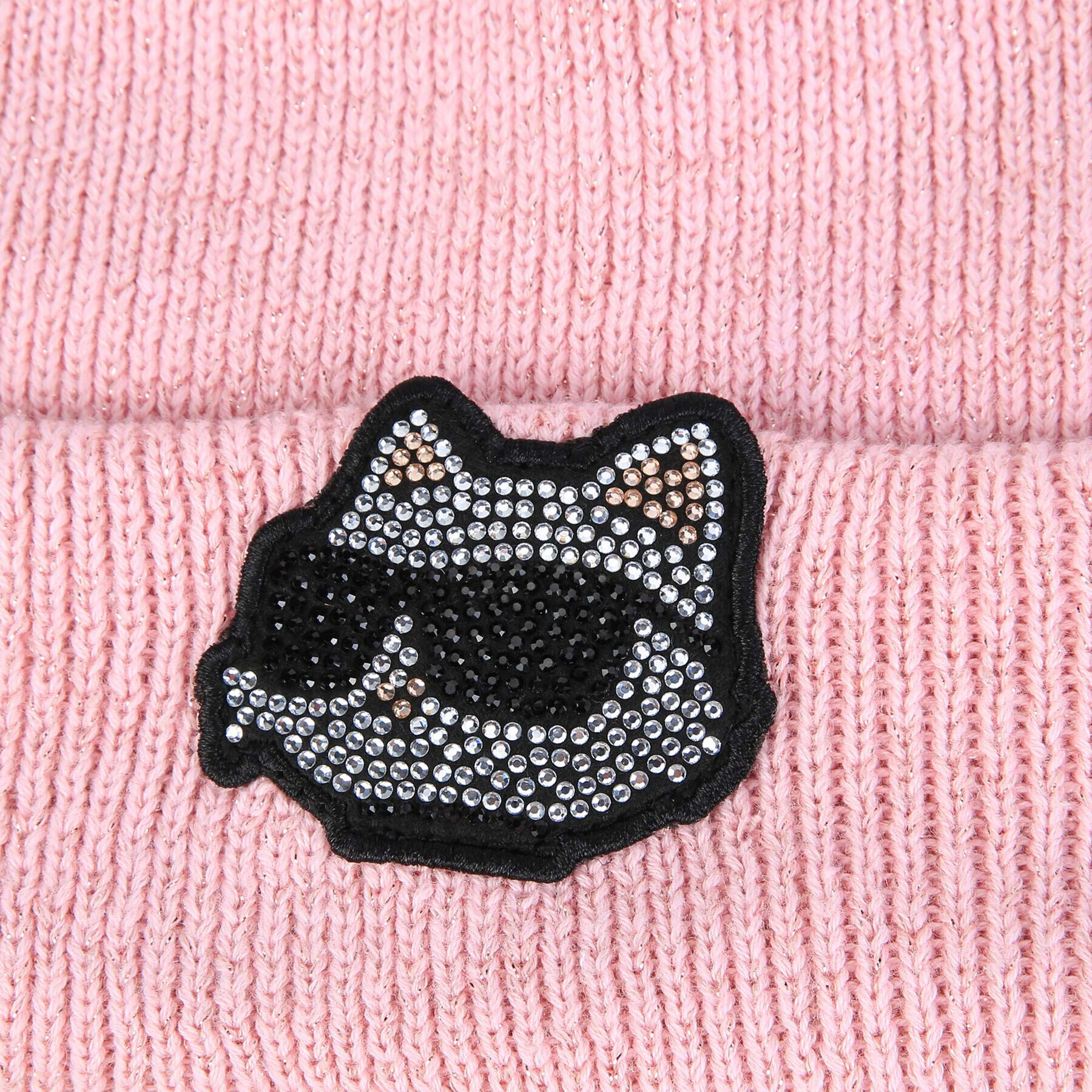 Karl Lagerfeld Kids Шапка Z11060 Розов - Pepit.bg