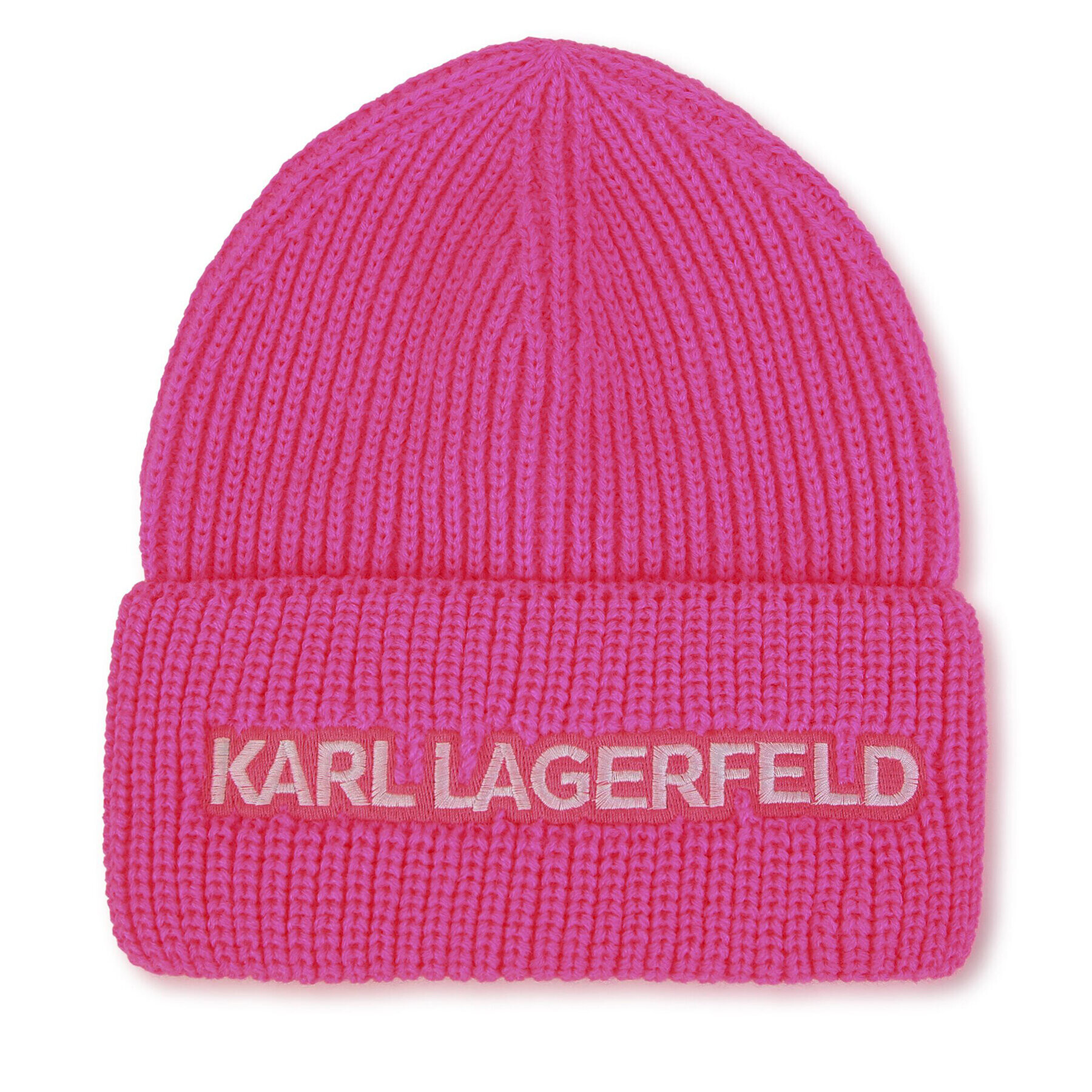 Karl Lagerfeld Kids Шапка Z11063 Розов - Pepit.bg